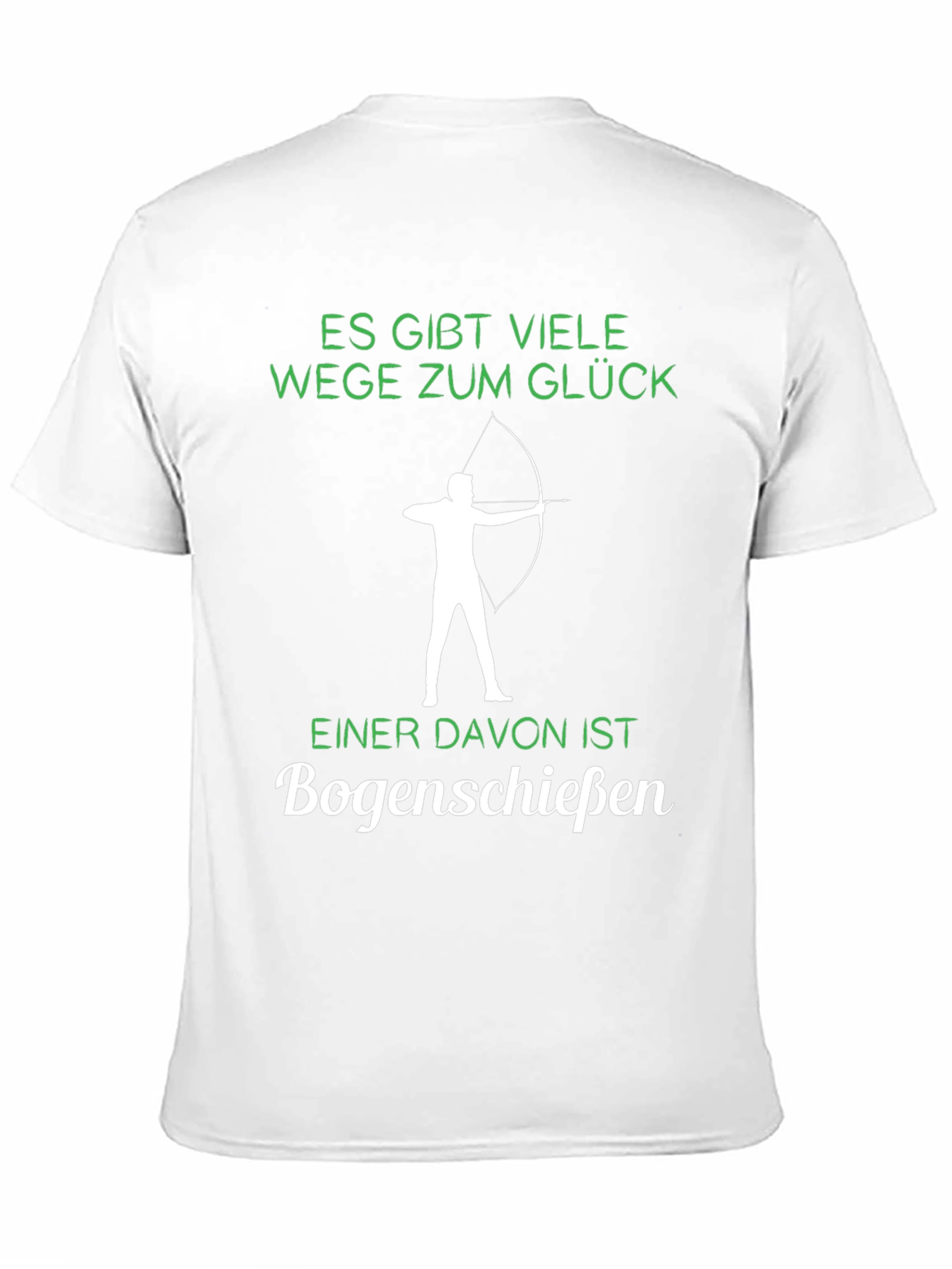 Archery Lover T-Shirt: Many Paths to Happiness - Archery is One!