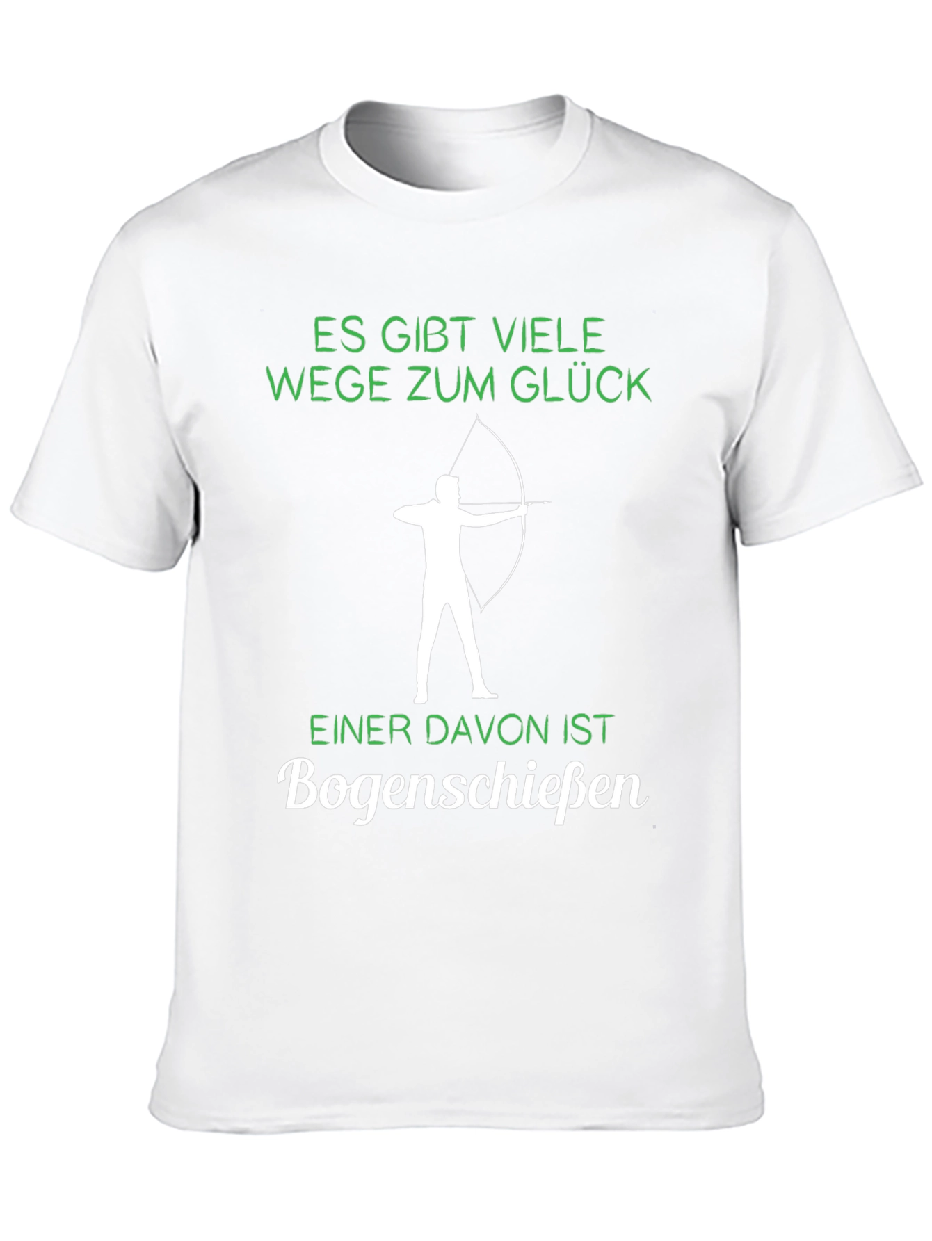 Archery Lover T-Shirt: Many Paths to Happiness - Archery is One!