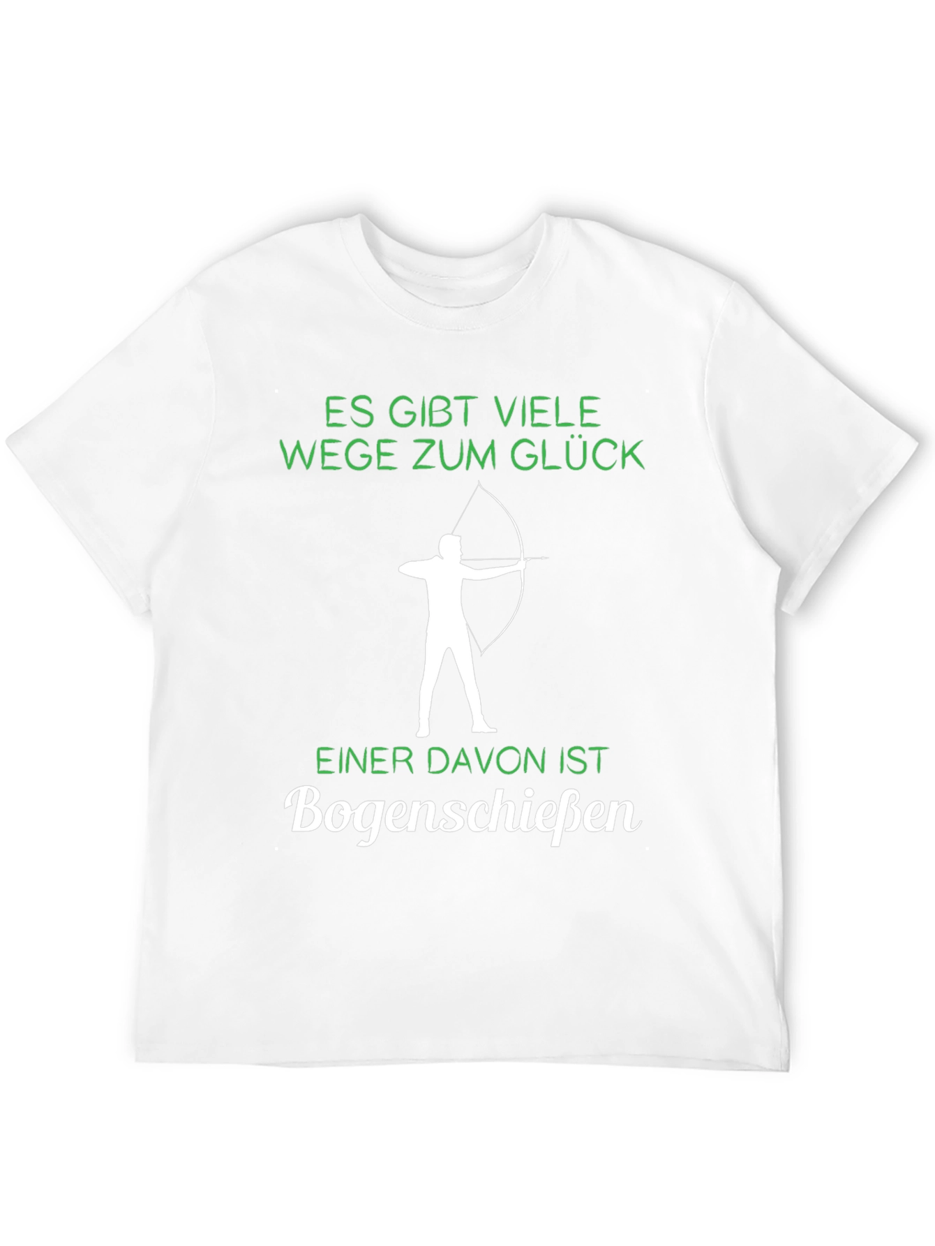 Archery Lover T-Shirt: Many Paths to Happiness - Archery is One!