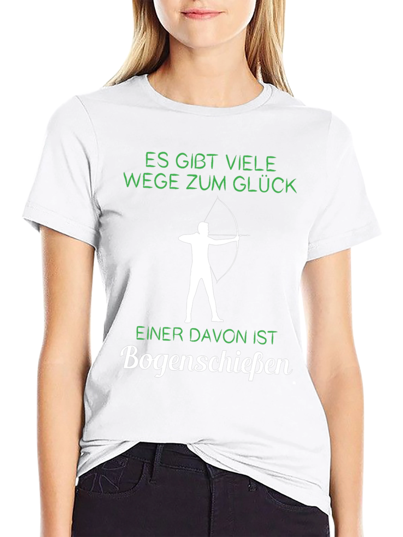 Archery Lover T-Shirt: Many Paths to Happiness - Archery is One!