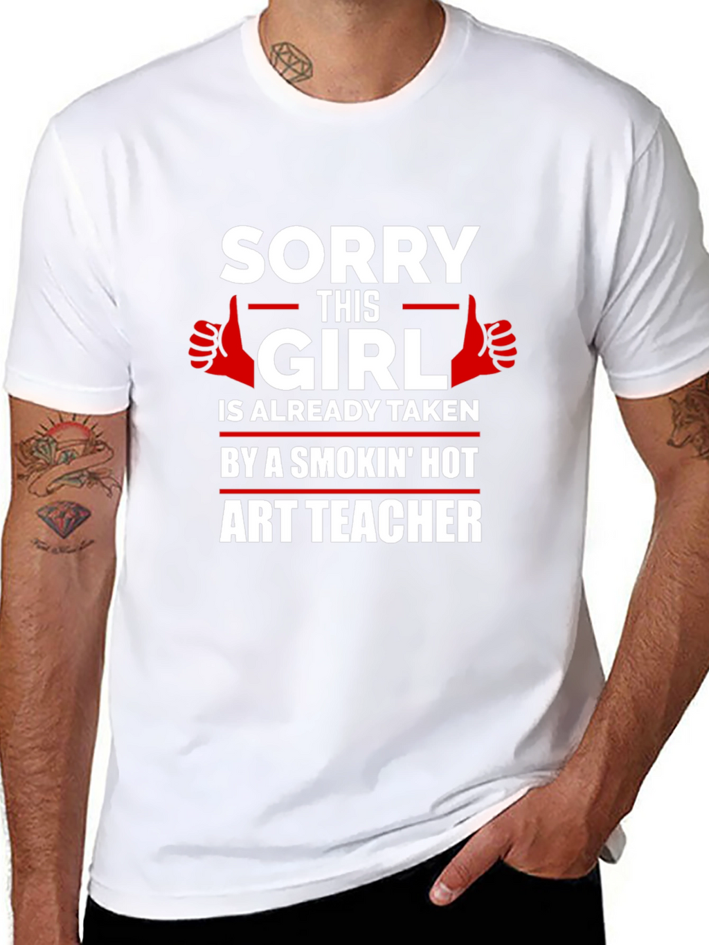 Sorry This Girl Is Taken Art Teacher T-Shirt