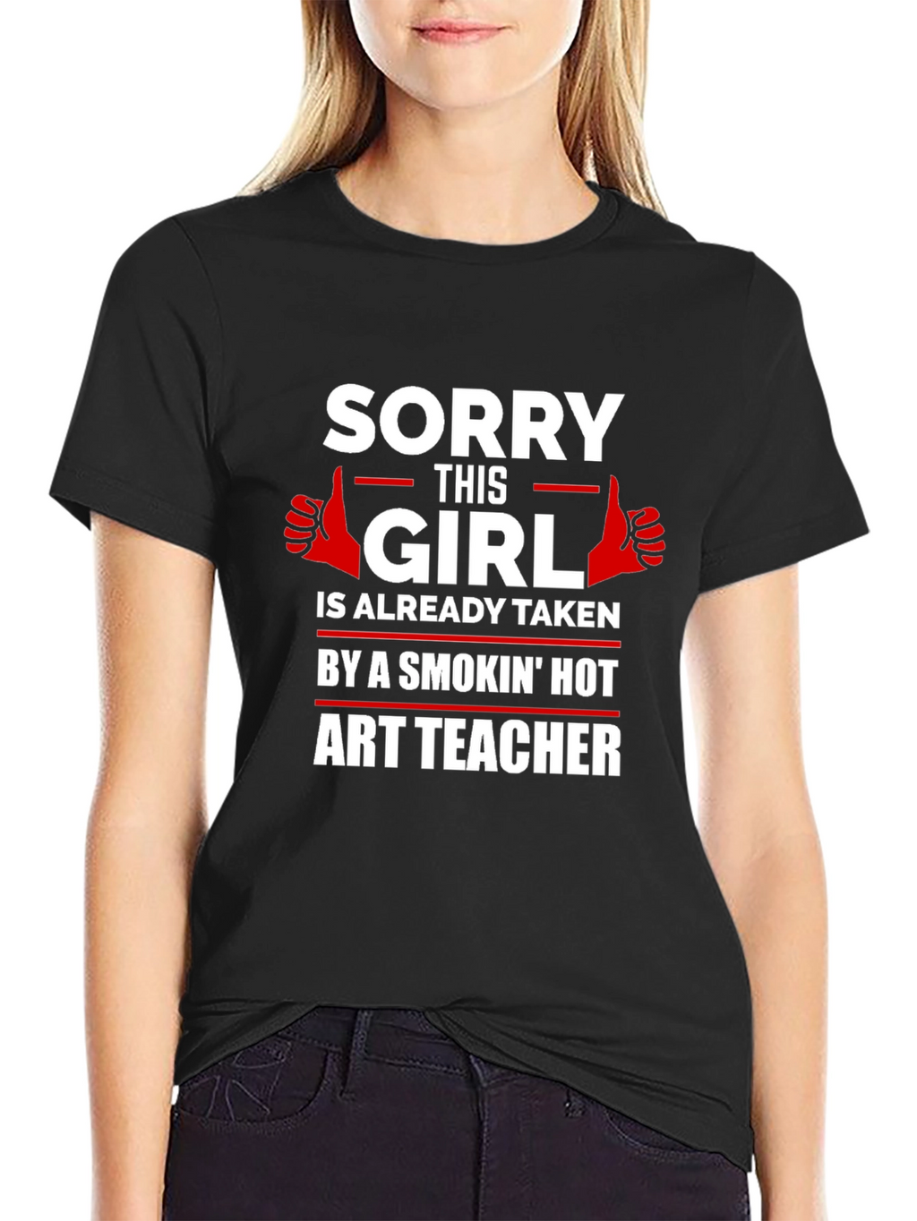 Sorry This Girl Is Taken Art Teacher T-Shirt