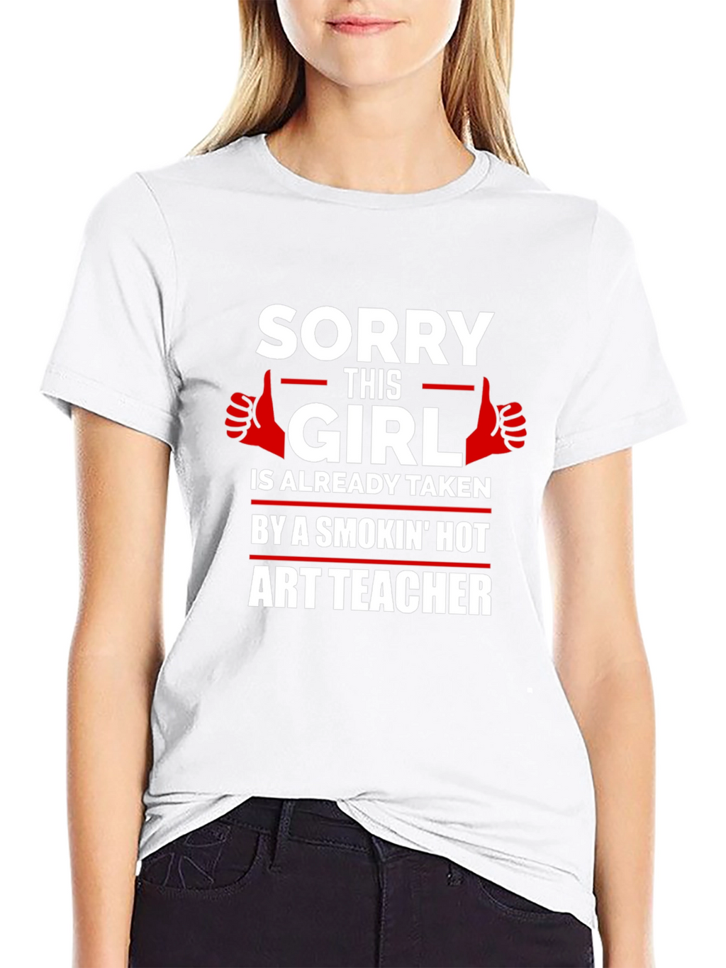 Sorry This Girl Is Taken Art Teacher T-Shirt