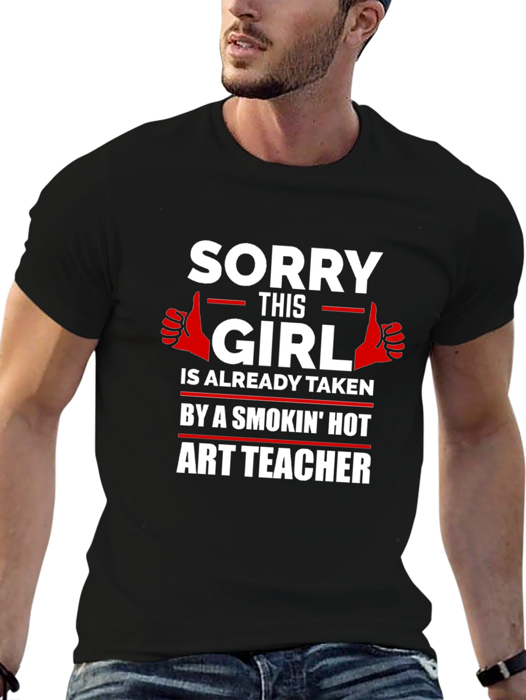Sorry This Girl Is Taken Art Teacher T-Shirt