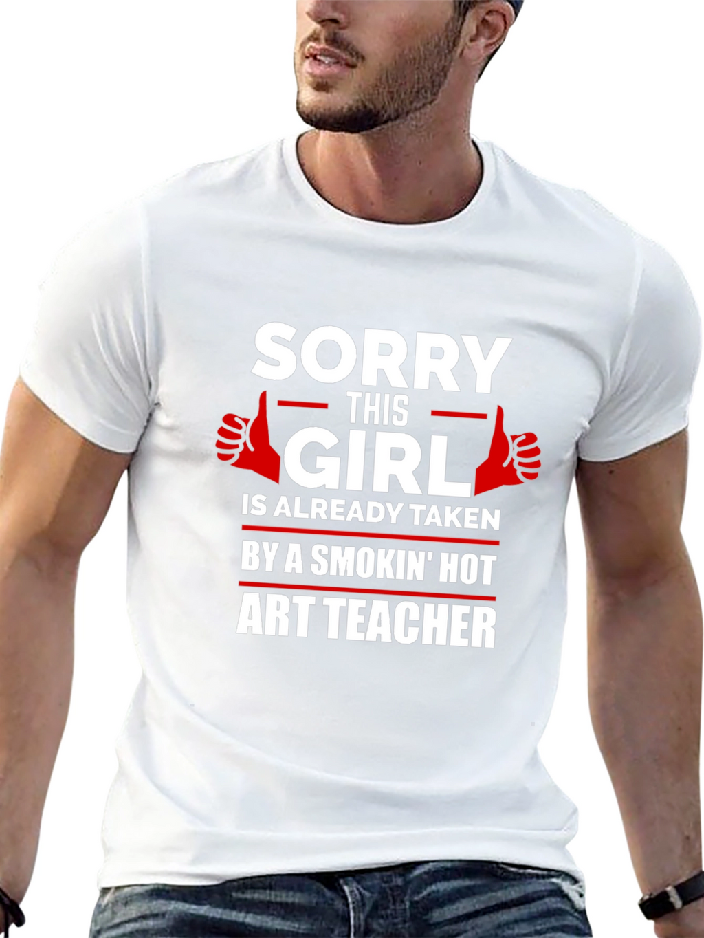 Sorry This Girl Is Taken Art Teacher T-Shirt