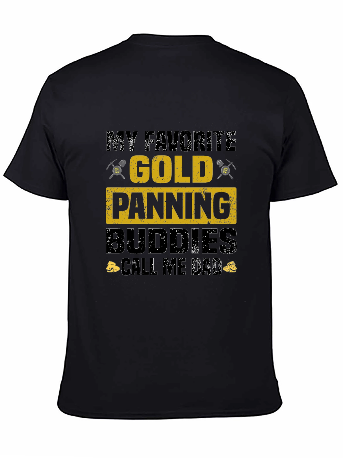 Gold Panning Buddies Dad T-Shirt