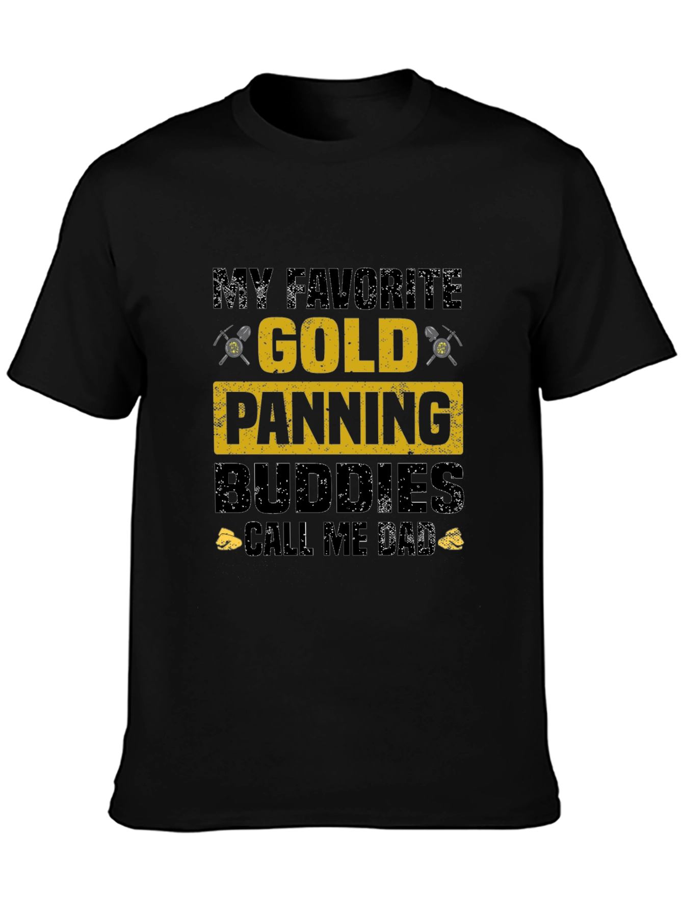 Gold Panning Buddies Dad T-Shirt