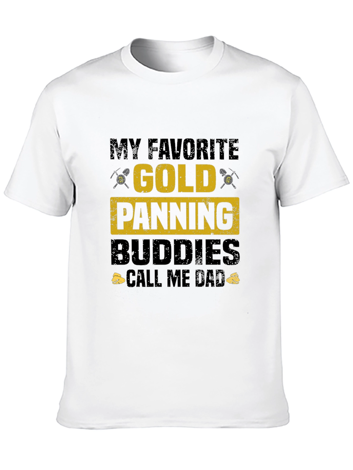 Gold Panning Buddies Dad T-Shirt