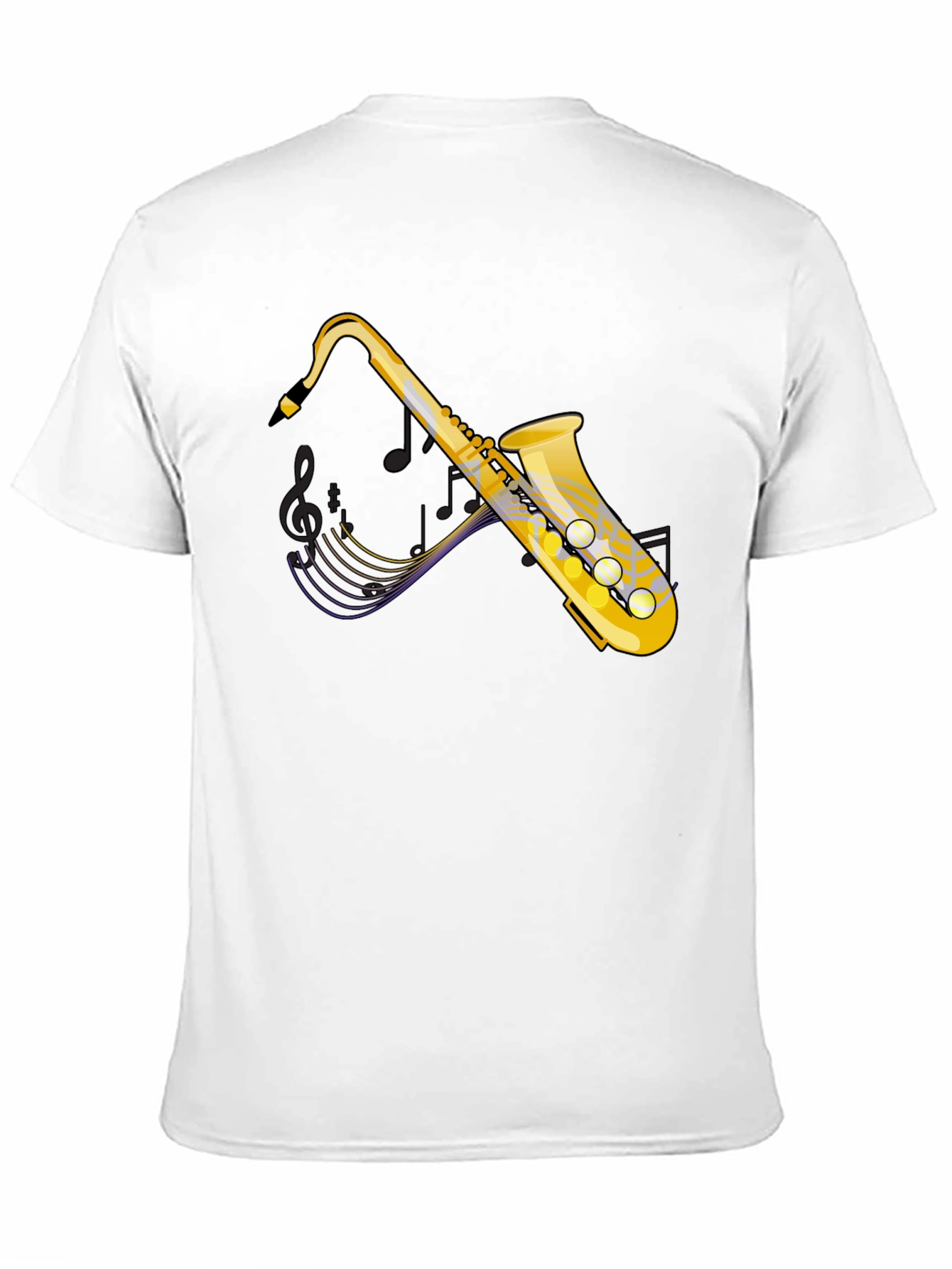 Saxophone Music Lover Graphic Tee