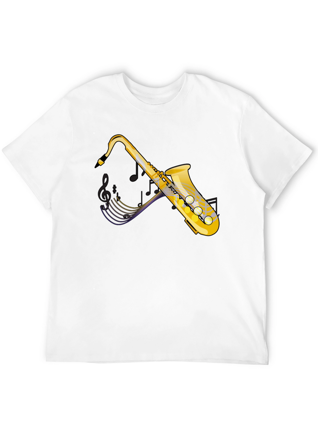 Saxophone Music Lover Graphic Tee