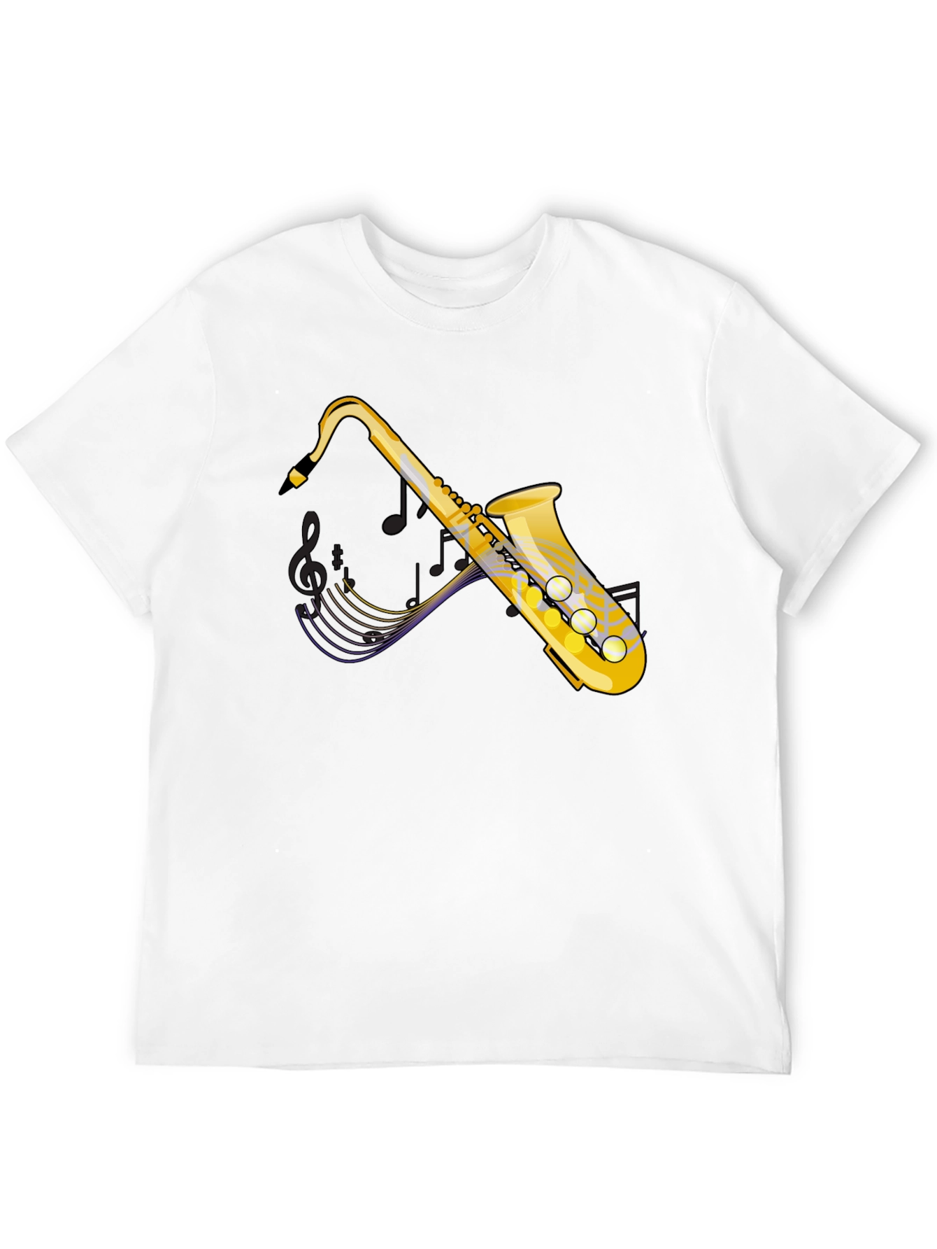Saxophone Music Lover Graphic Tee