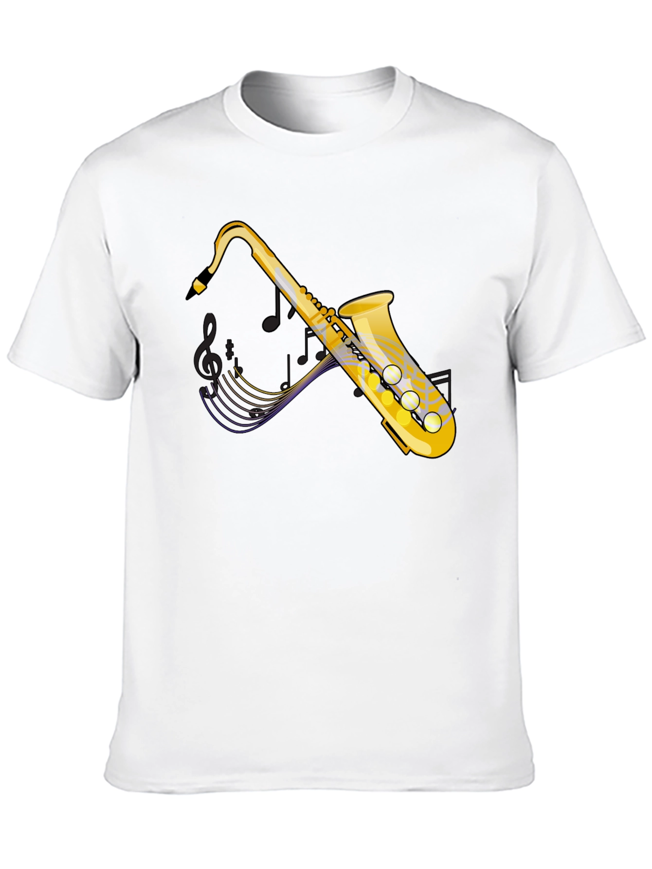 Saxophone Music Lover Graphic Tee