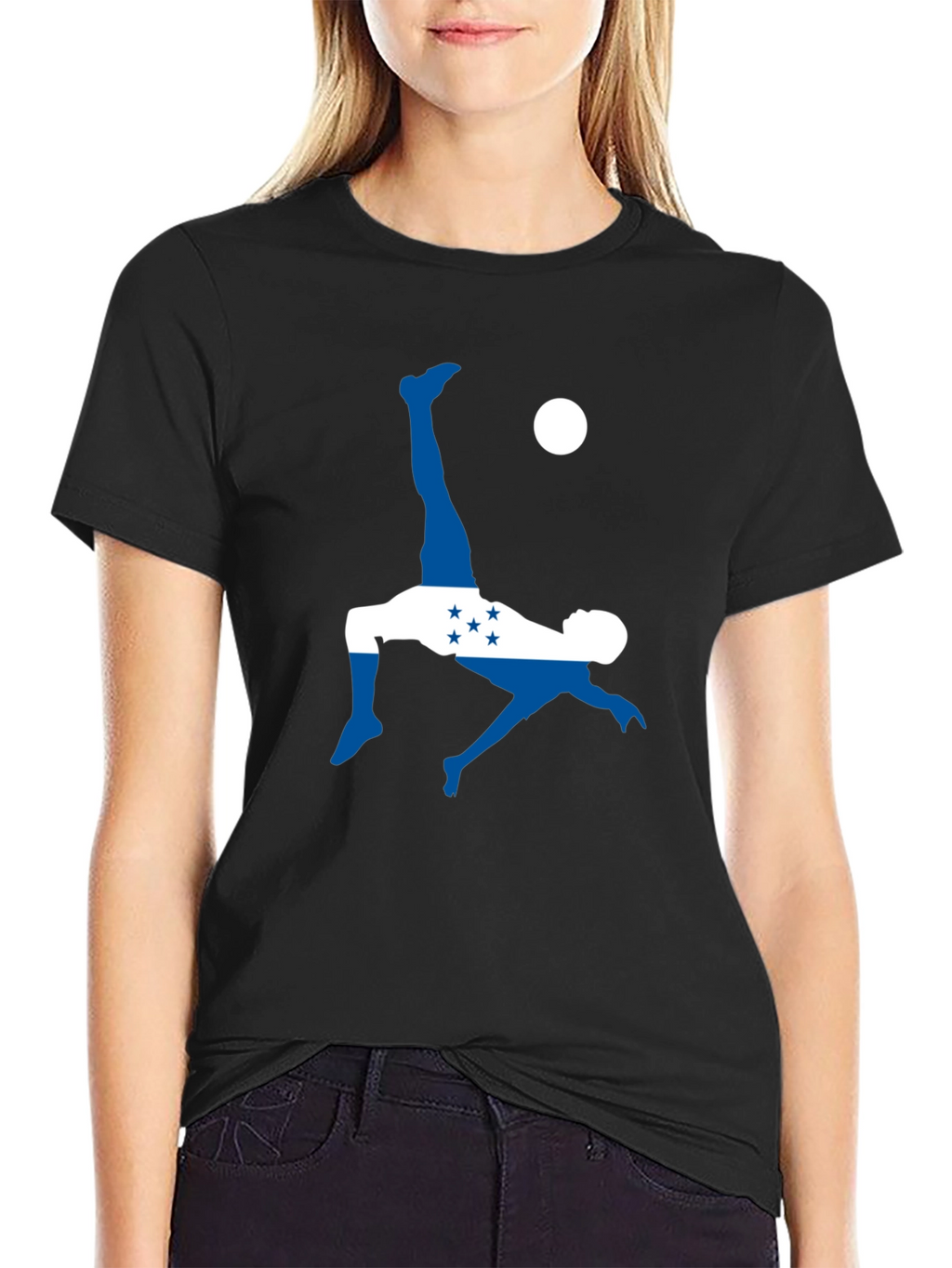 Honduras Soccer Graphic Tee