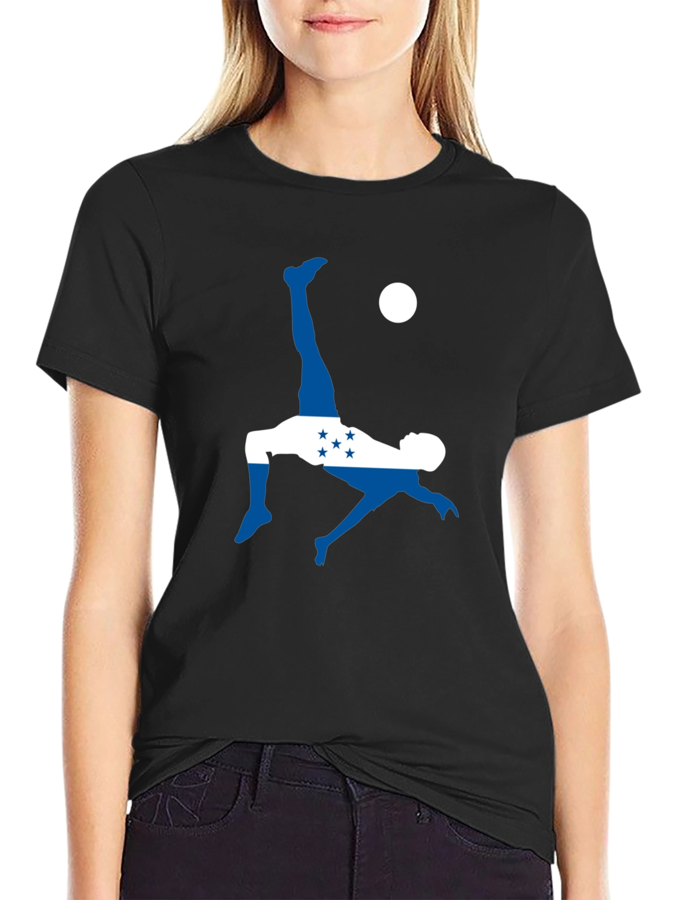 Honduras Soccer Graphic Tee