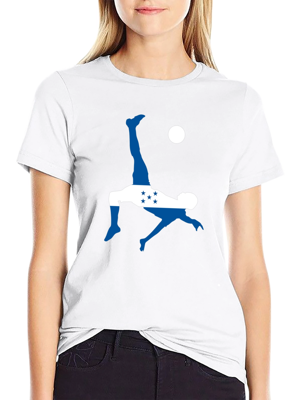 Honduras Soccer Graphic Tee
