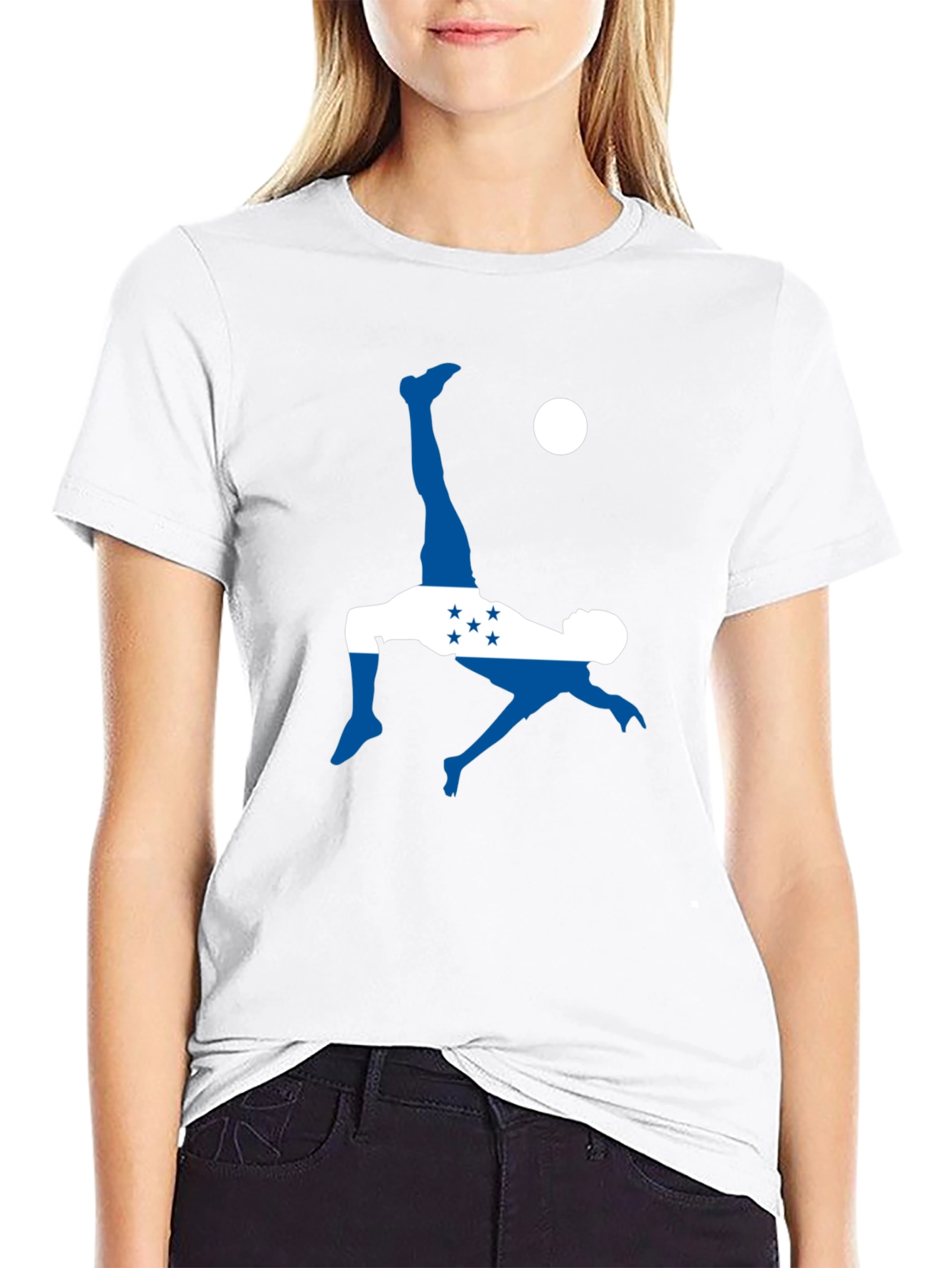 Honduras Soccer Graphic Tee