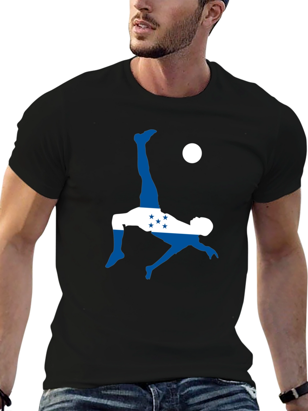 Honduras Soccer Graphic Tee