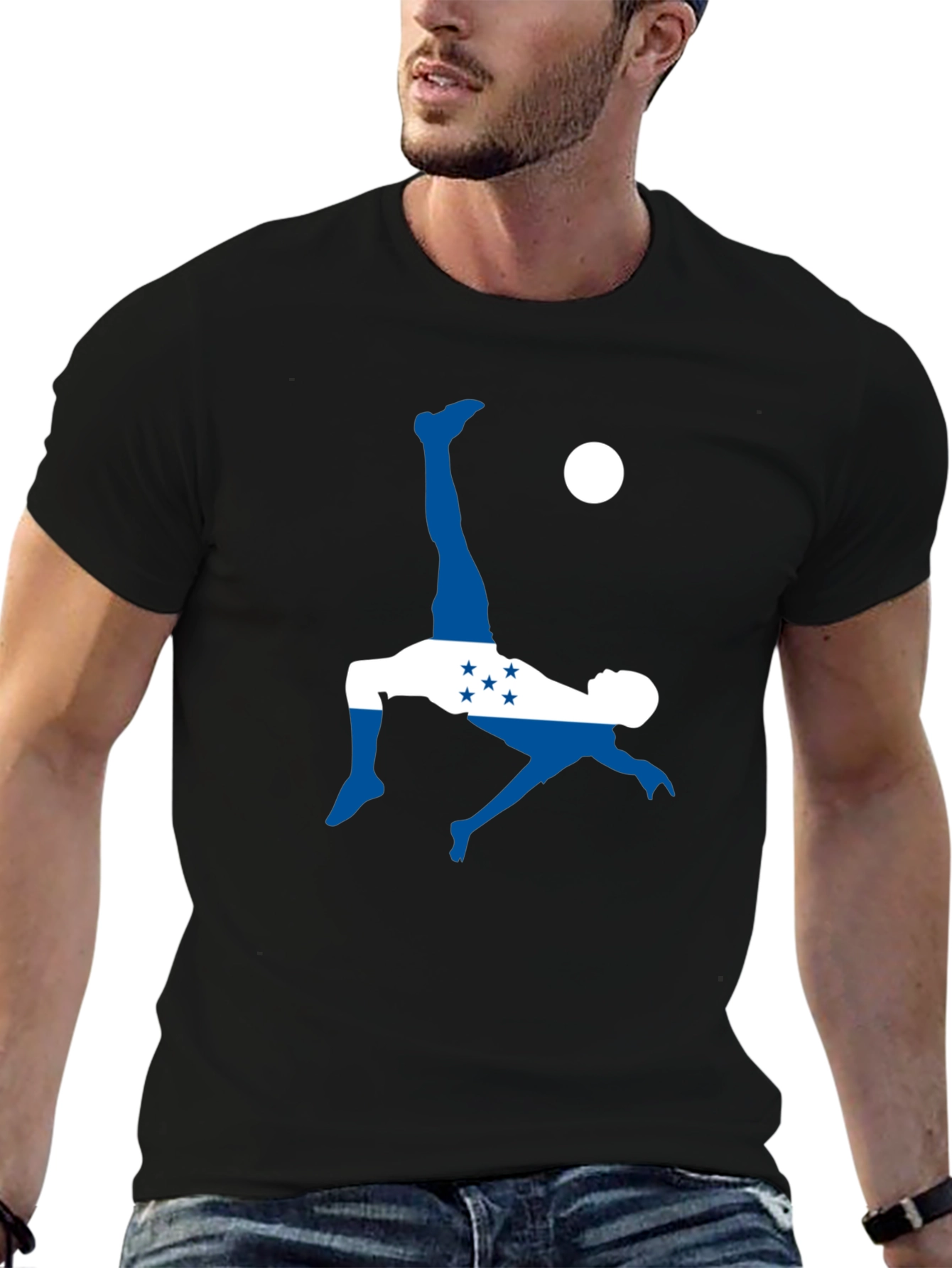Honduras Soccer Graphic Tee