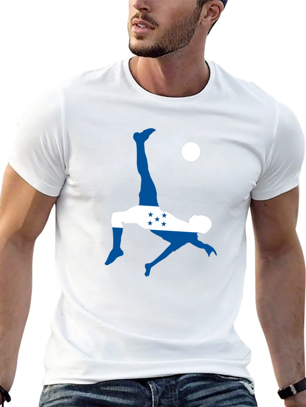 Honduras Soccer Graphic Tee