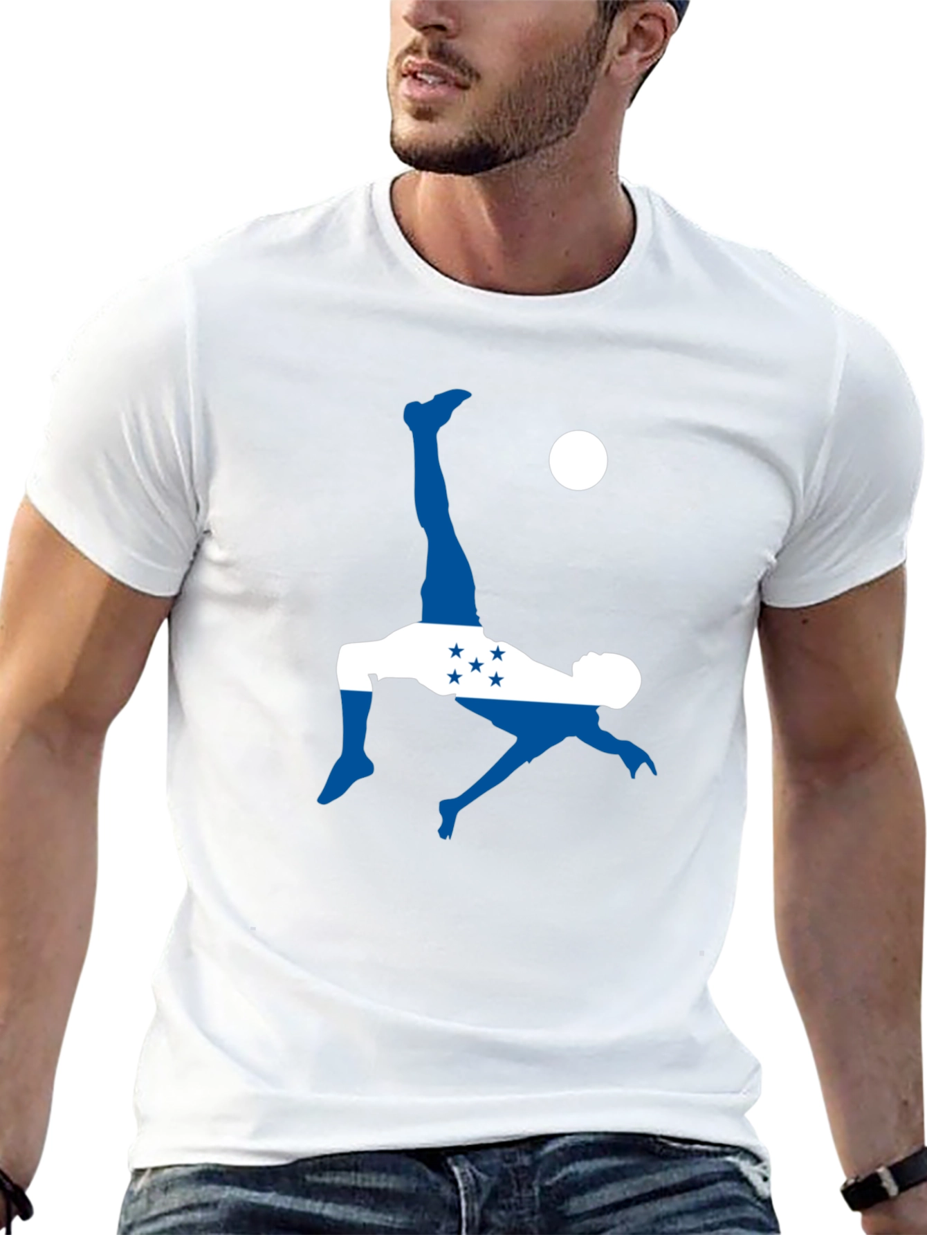 Honduras Soccer Graphic Tee