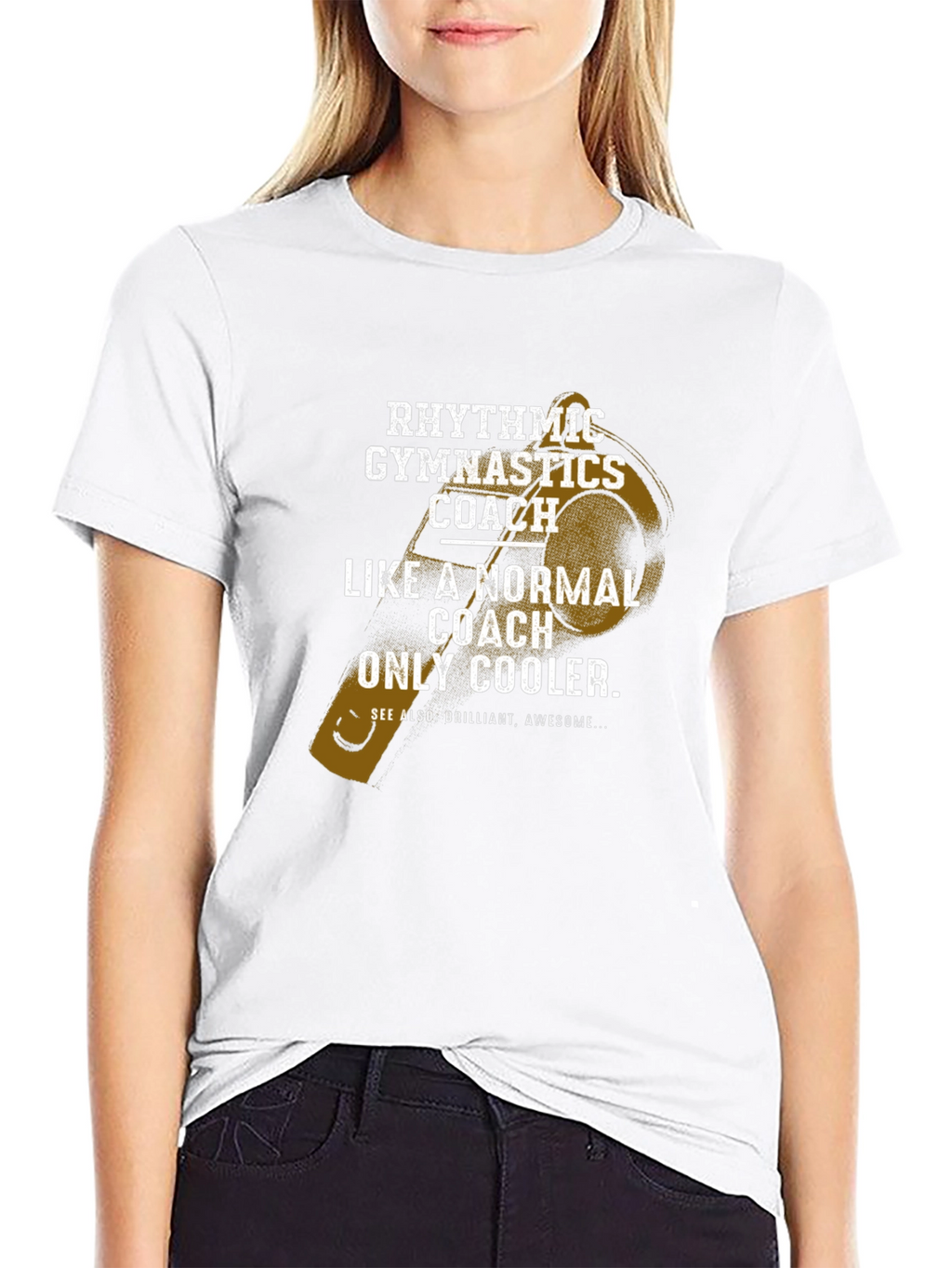 Rhythmic Gymnastics Coach Graphic T-Shirt