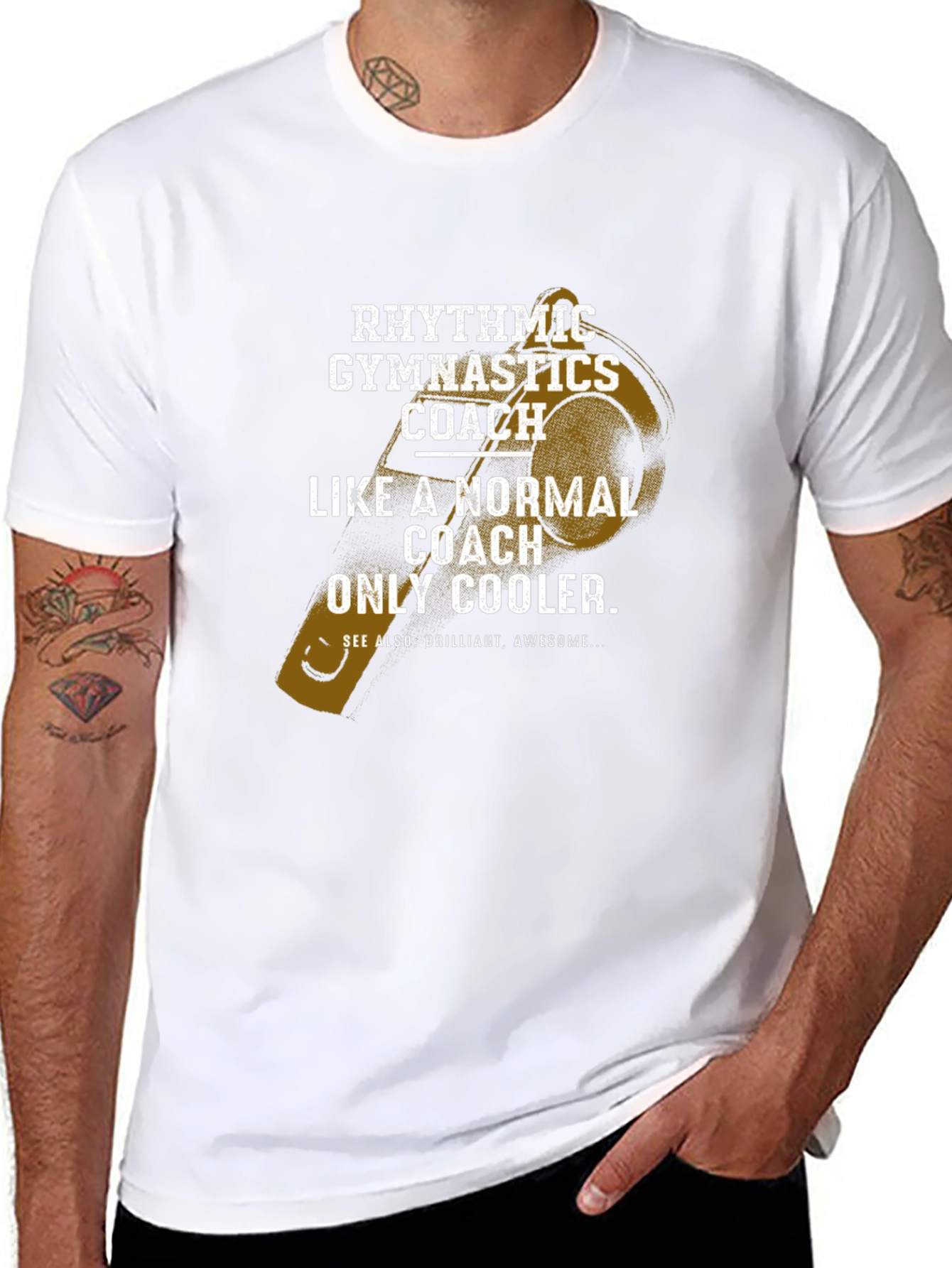 Rhythmic Gymnastics Coach Graphic T-Shirt