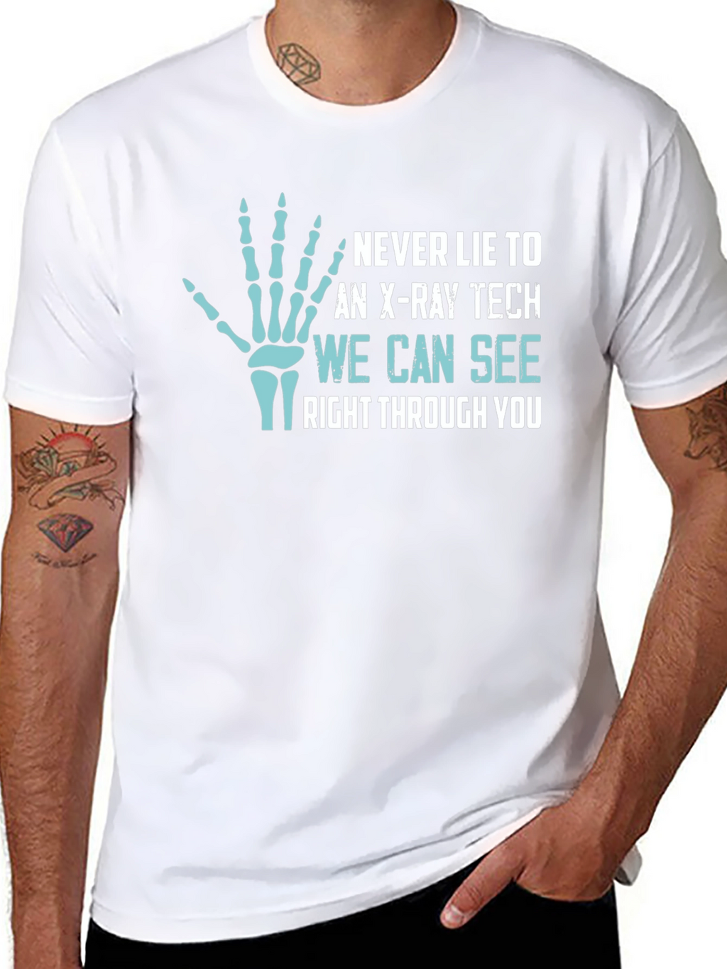 X-Ray Tech See Through You T-Shirt