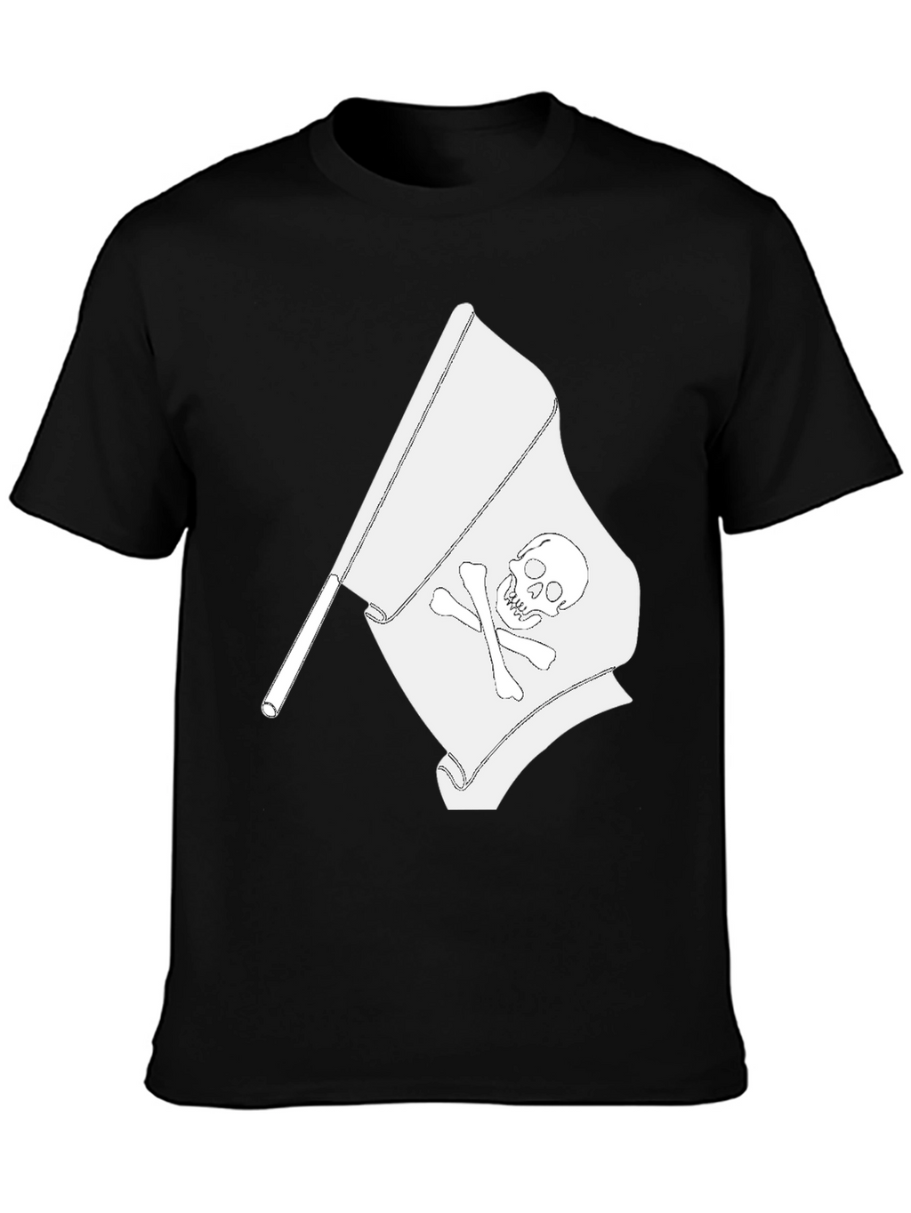 Pirate Flag Graphic Tee - Skull & Crossbones T-Shirt