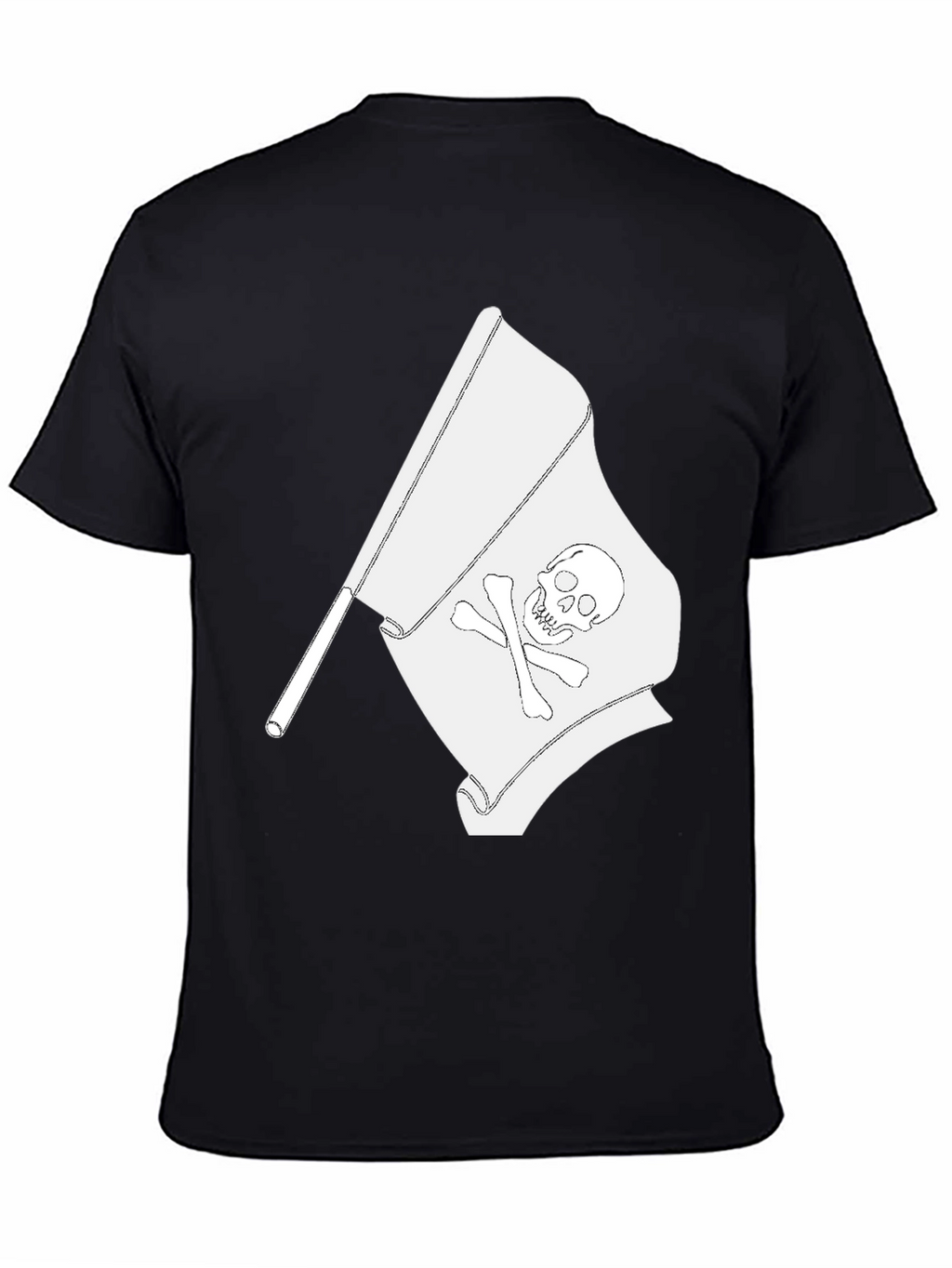 Pirate Flag Graphic Tee - Skull & Crossbones T-Shirt