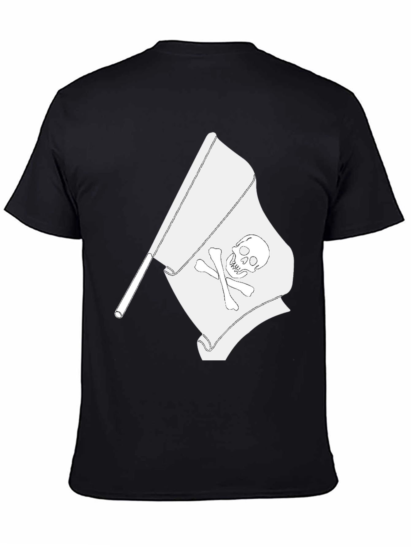 Pirate Flag Graphic Tee - Skull & Crossbones T-Shirt