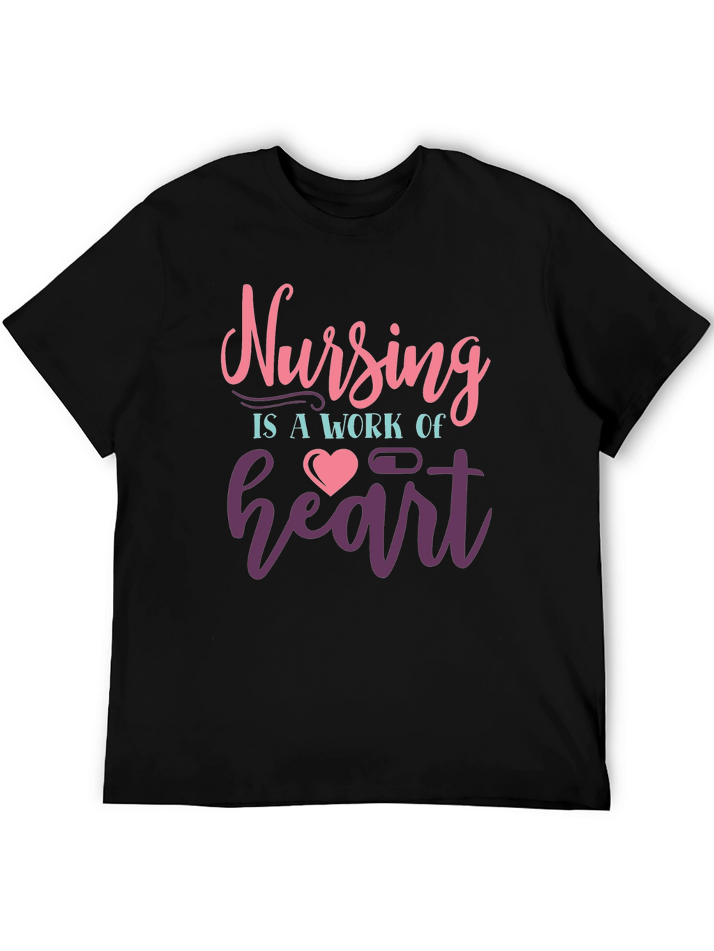 Nursing Heart T-Shirt - Nurse Appreciation