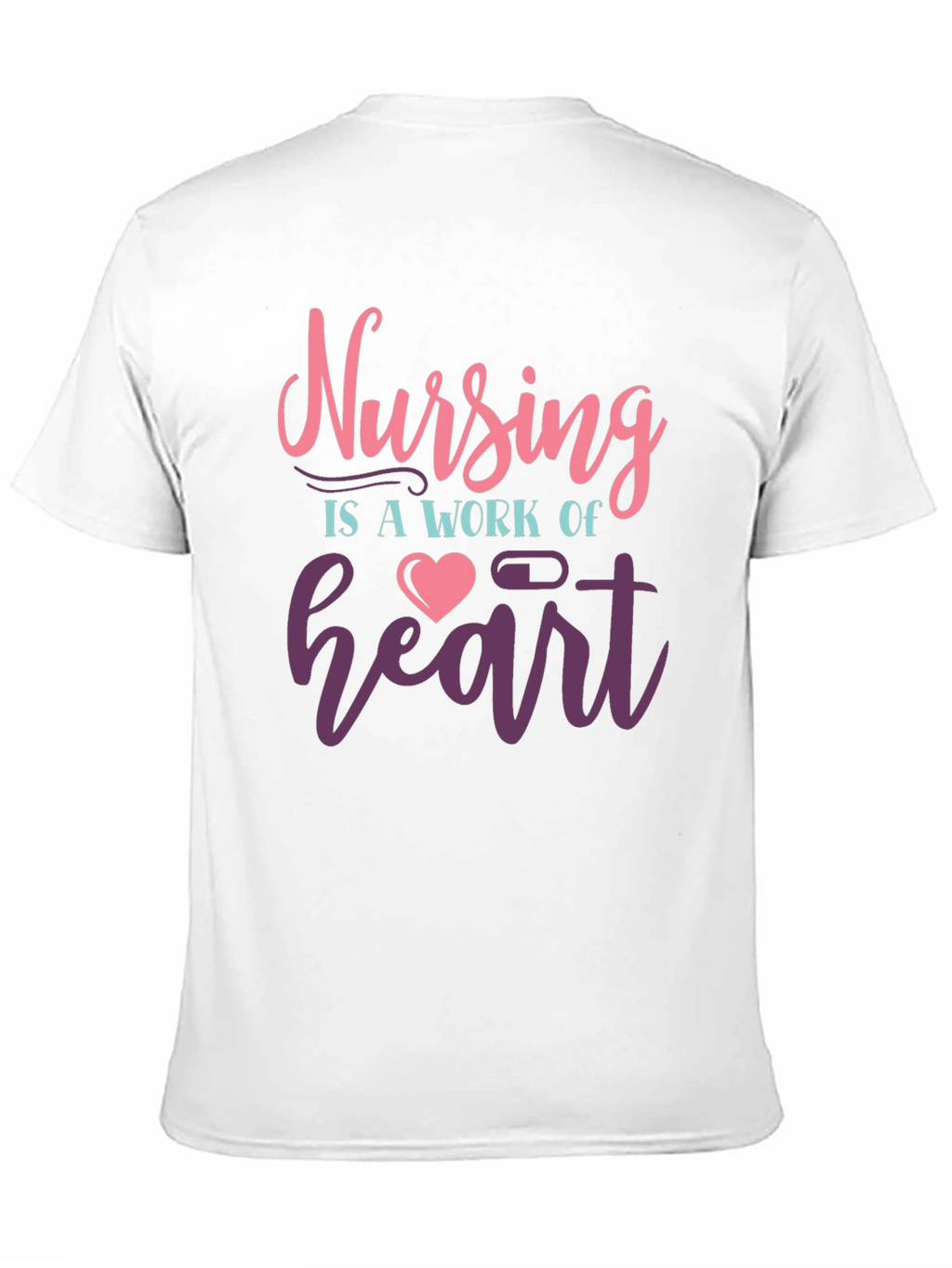 Nursing Heart T-Shirt - Nurse Appreciation