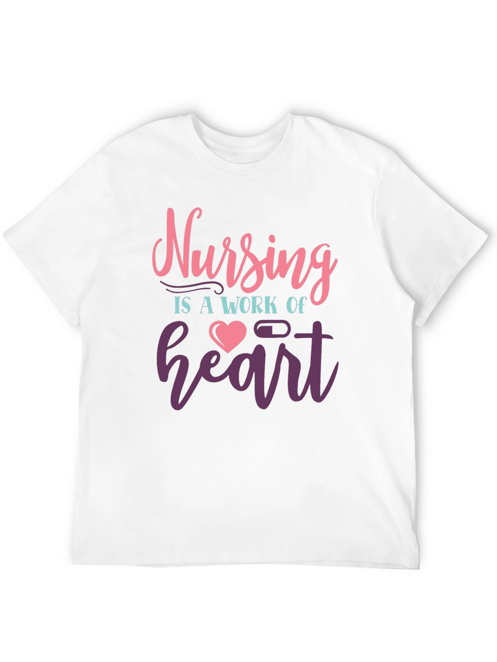 Nursing Heart T-Shirt - Nurse Appreciation