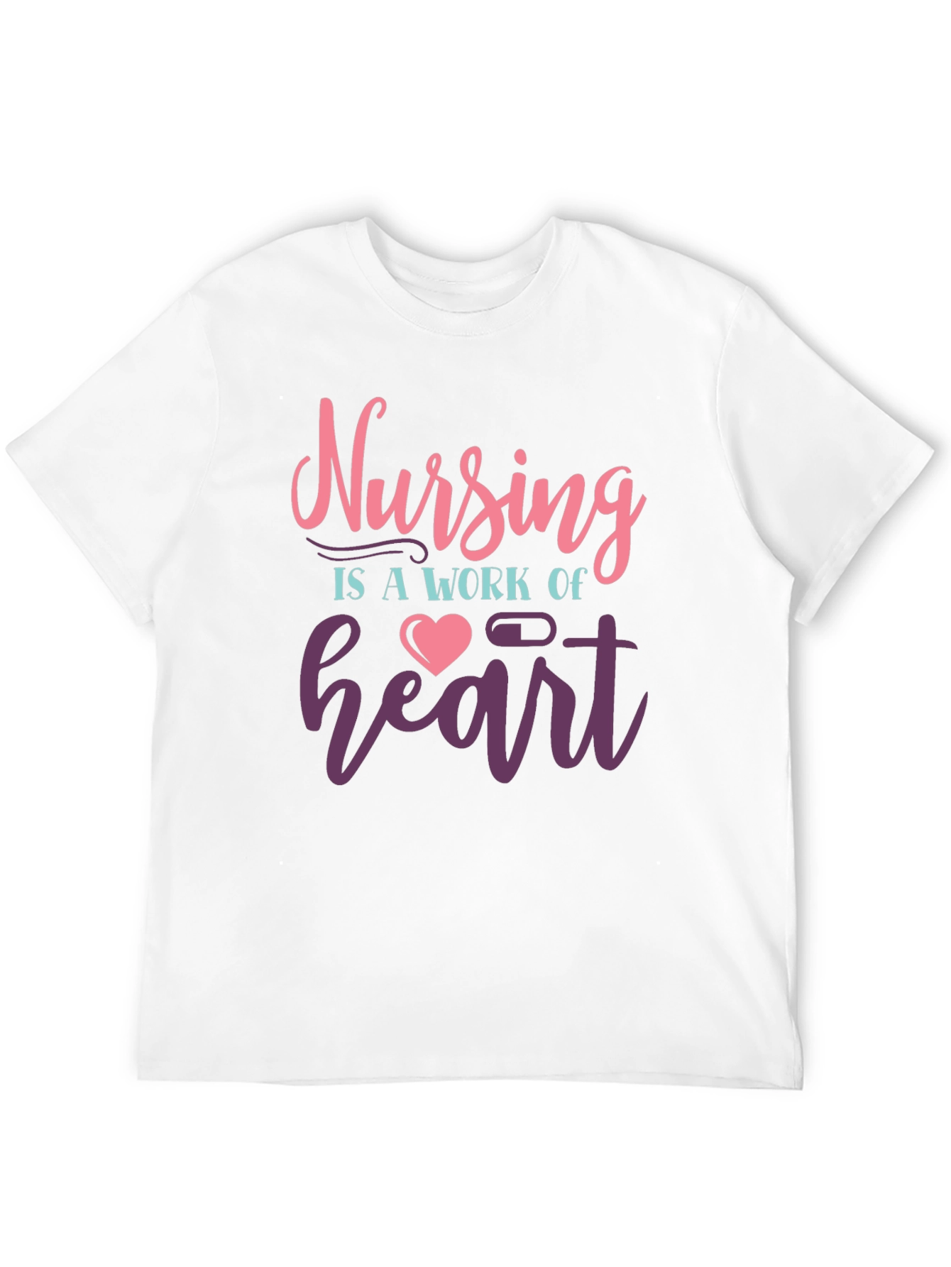 Nursing Heart T-Shirt - Nurse Appreciation