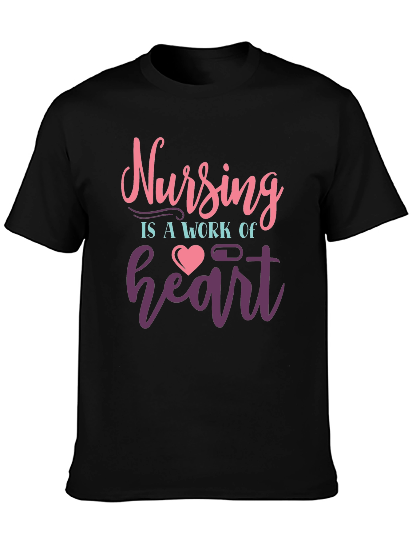 Nursing Heart T-Shirt - Nurse Appreciation