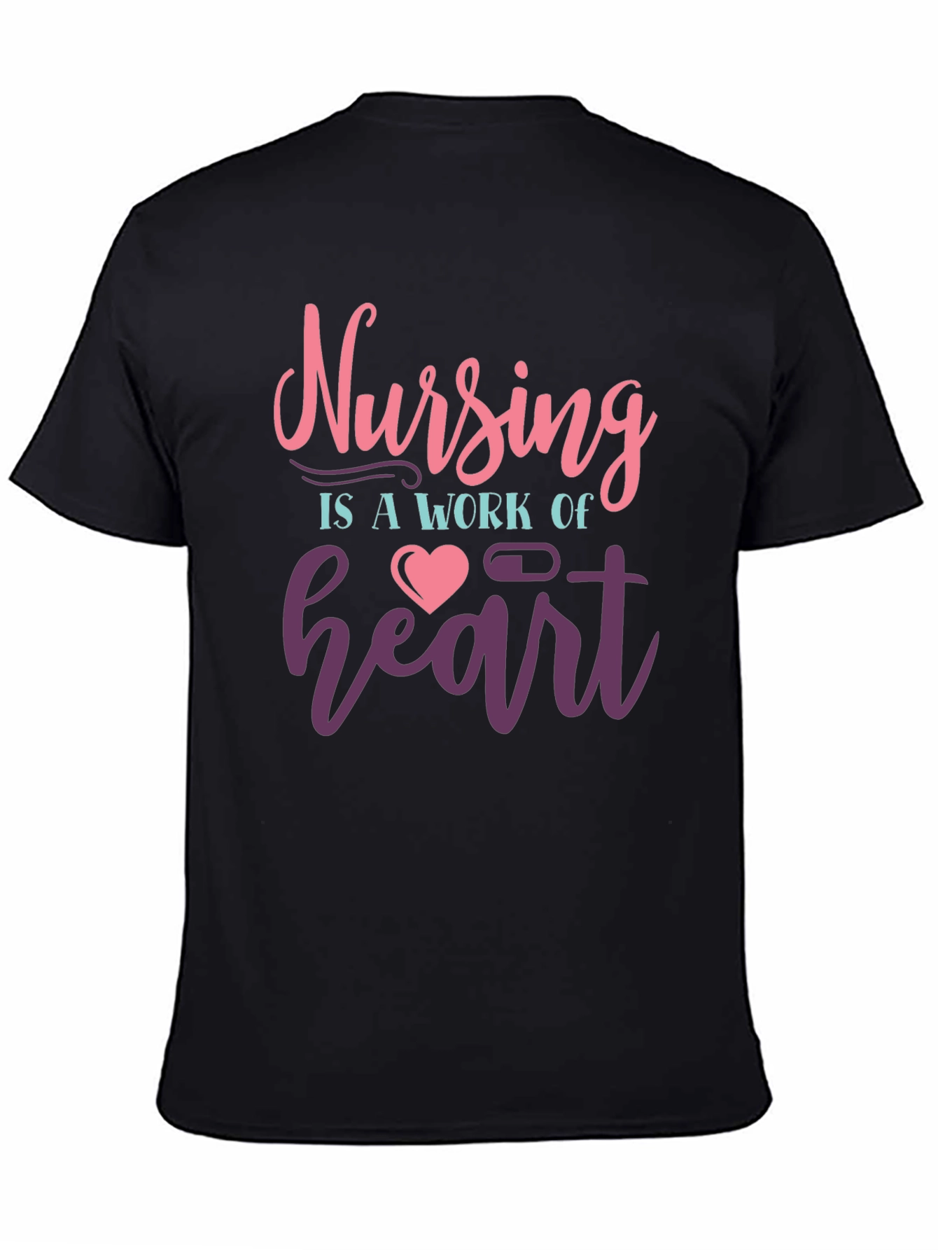 Nursing Heart T-Shirt - Nurse Appreciation