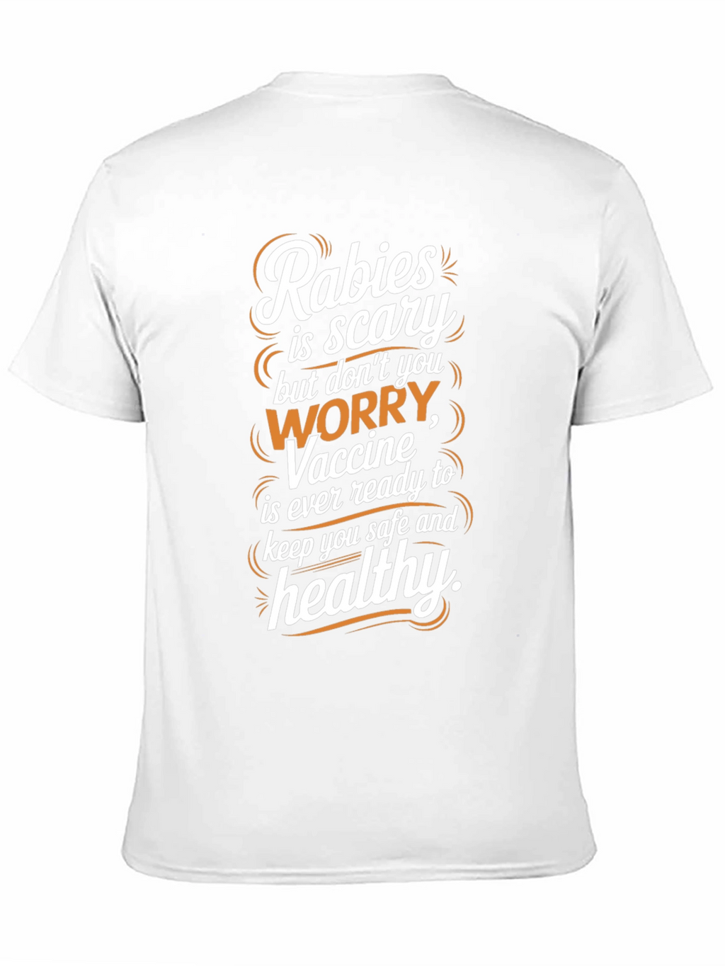 Rabies Awareness Black T-Shirt