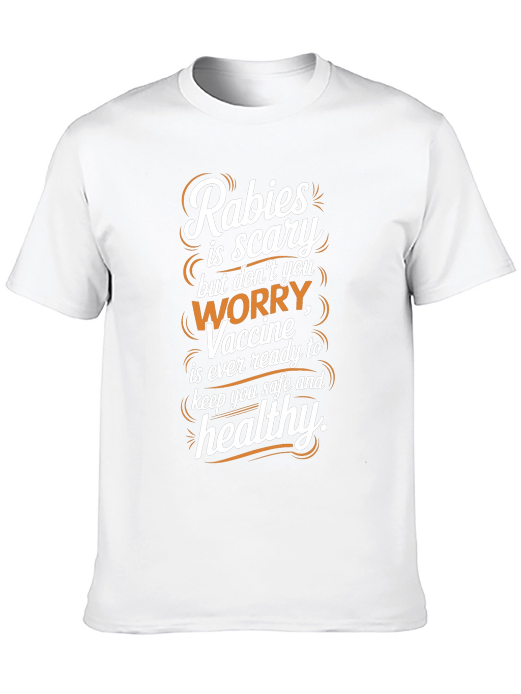 Rabies Awareness Black T-Shirt