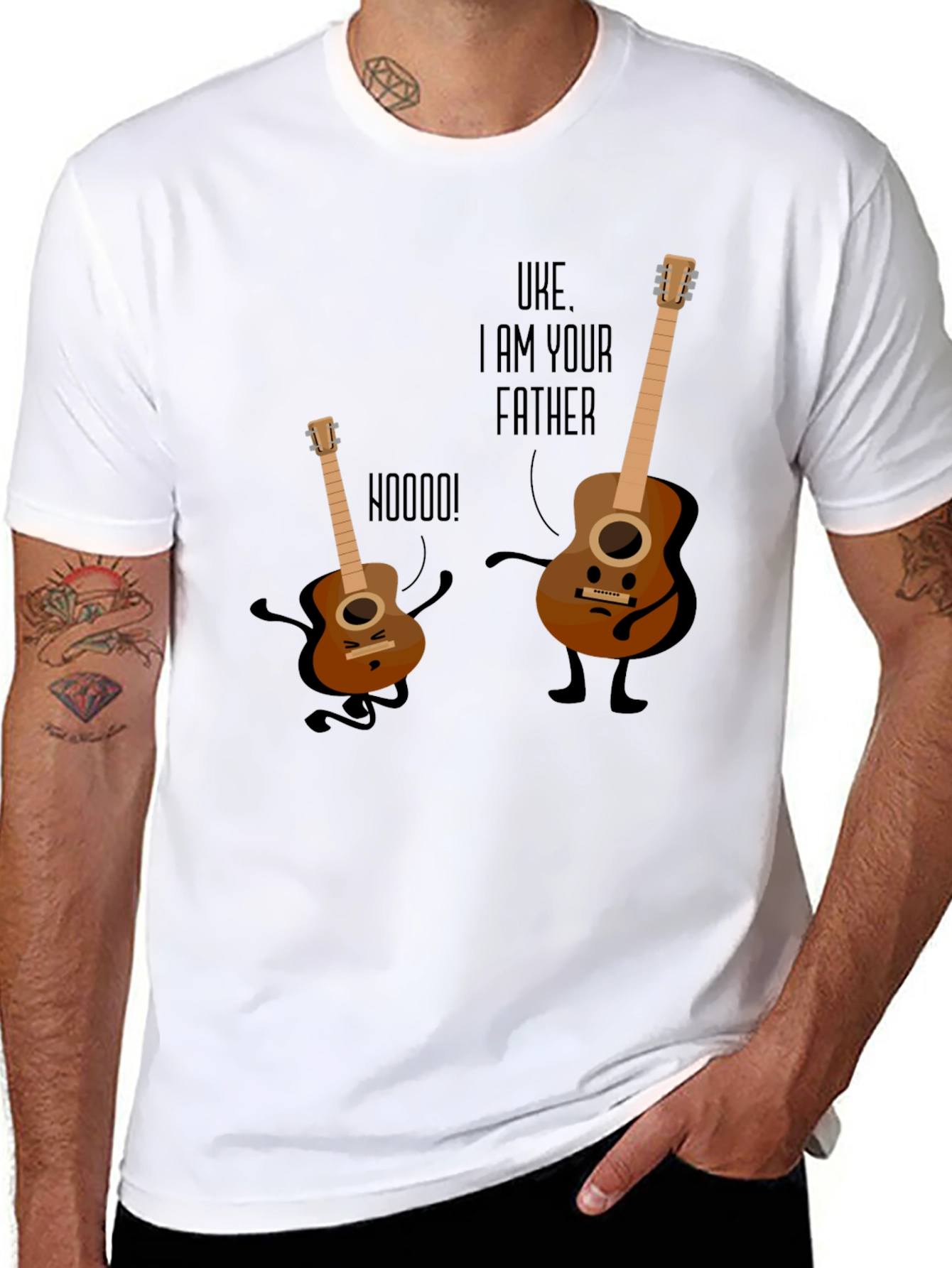 Uke I am Your Father Graphic Tee