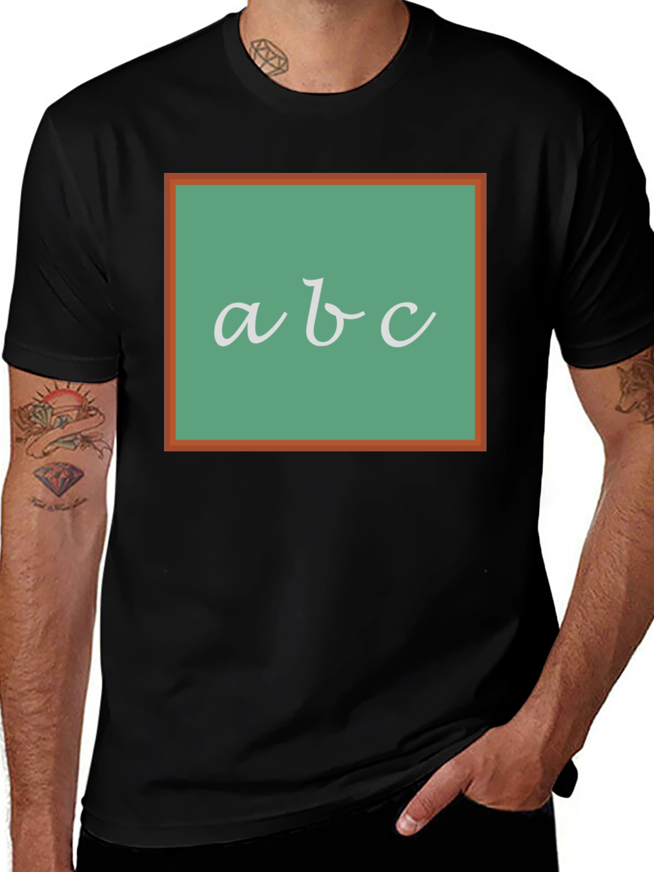 ABC T-Shirt - Cute and Casual Alphabet Tee