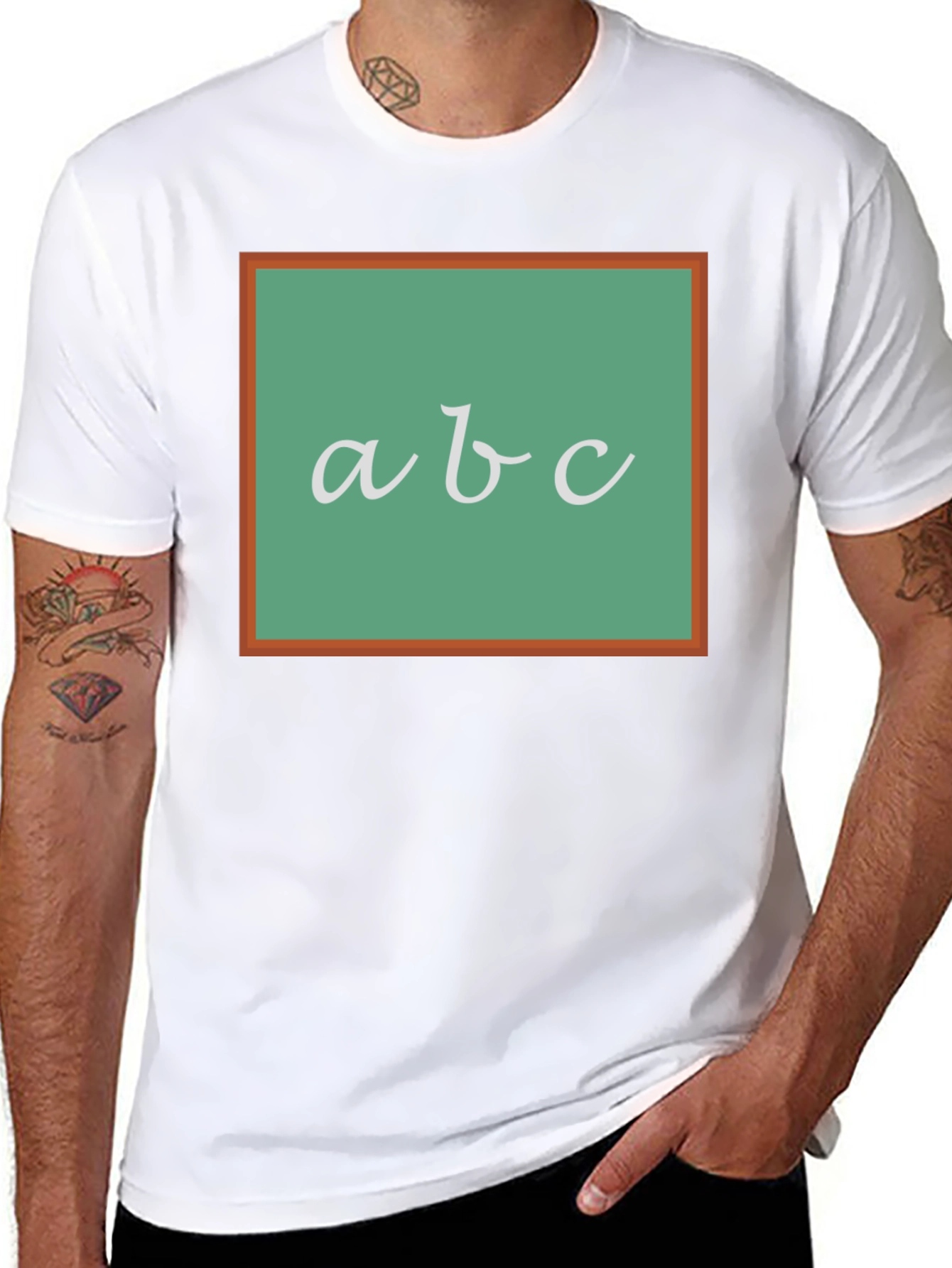 ABC T-Shirt - Cute and Casual Alphabet Tee