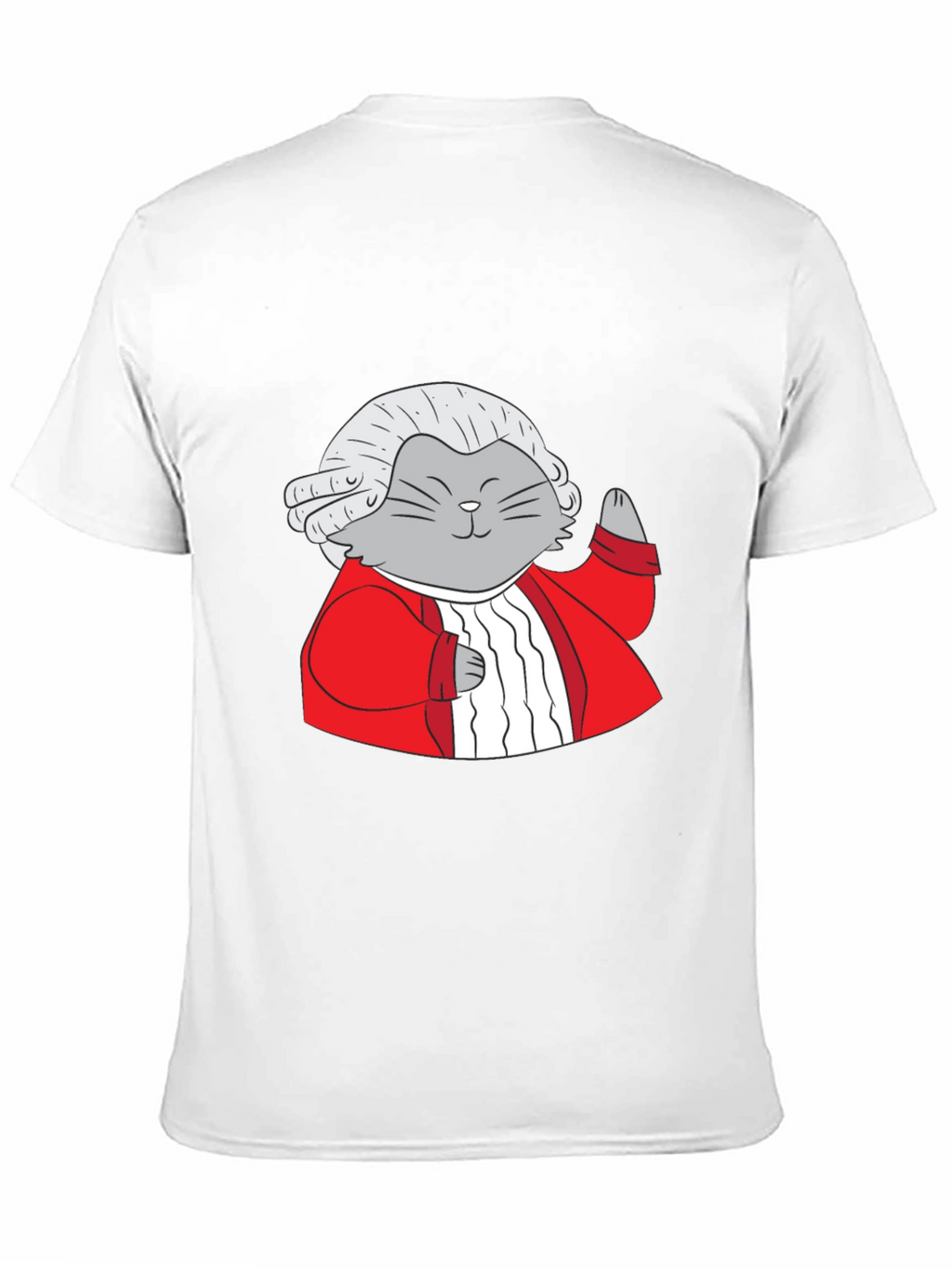 Mozart Cat T-Shirt - Unique Graphic Tee