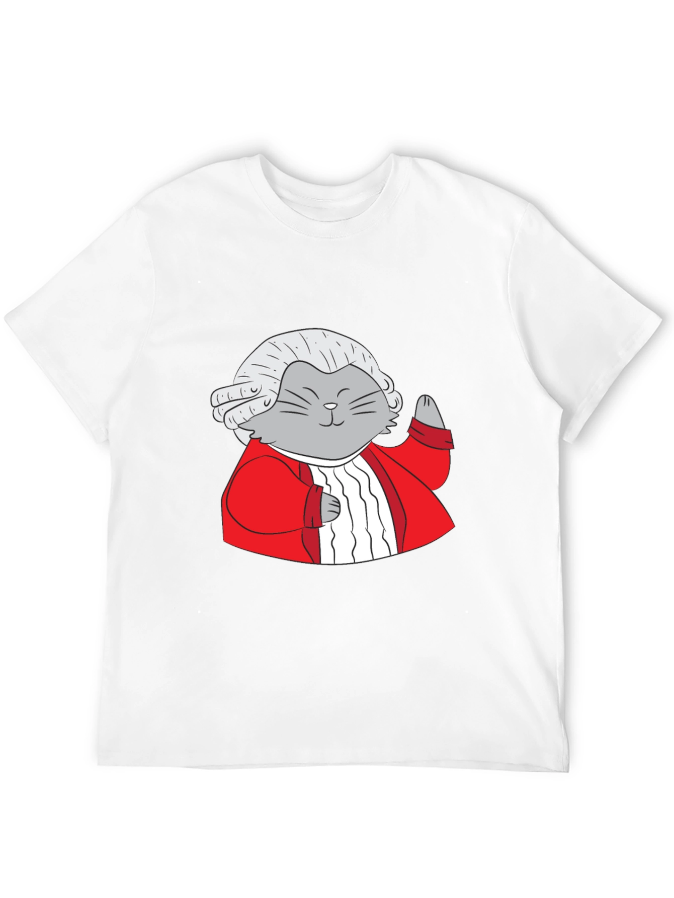 Mozart Cat T-Shirt - Unique Graphic Tee