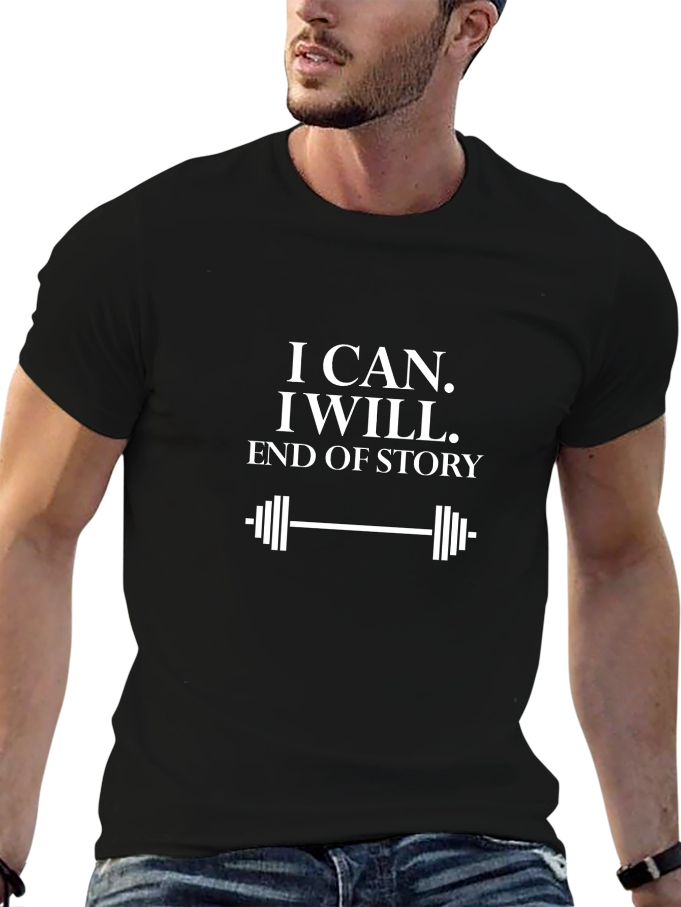 Motivational Workout Shirt - I Can. I Will.
