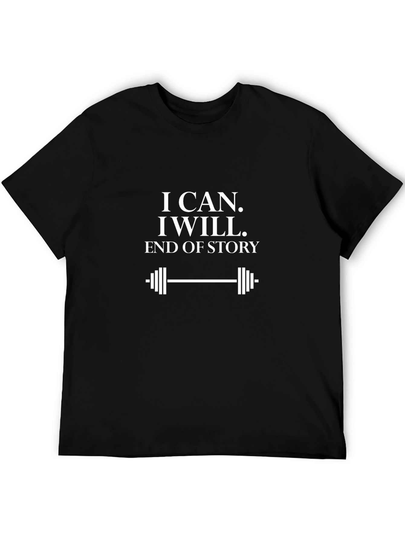 Motivational Workout Shirt - I Can. I Will.
