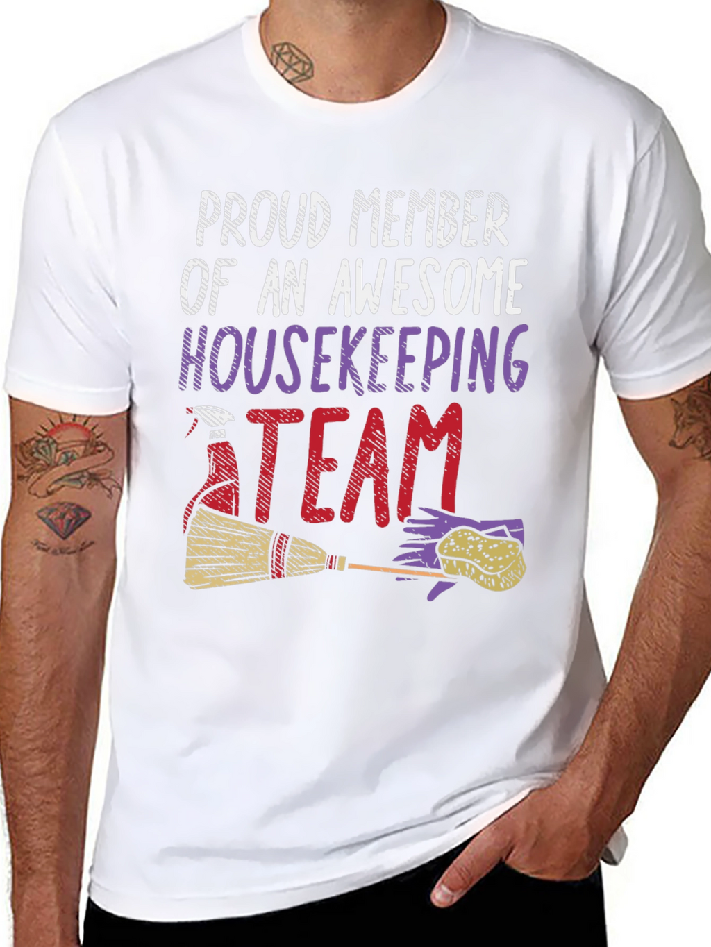 Proud Housekeeping Team Member T-Shirt