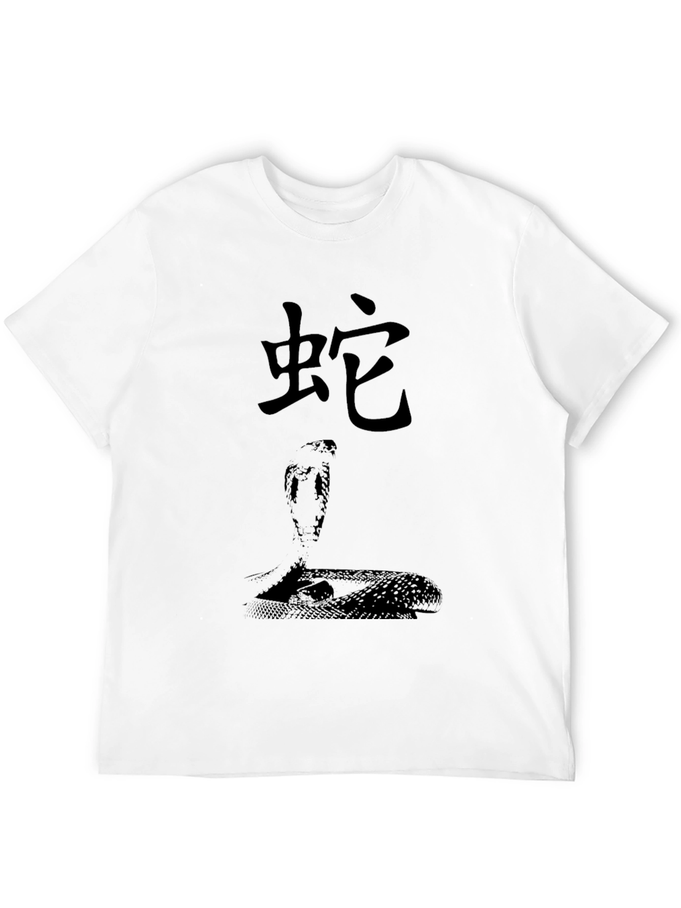Snake Kanji Graphic T-Shirt