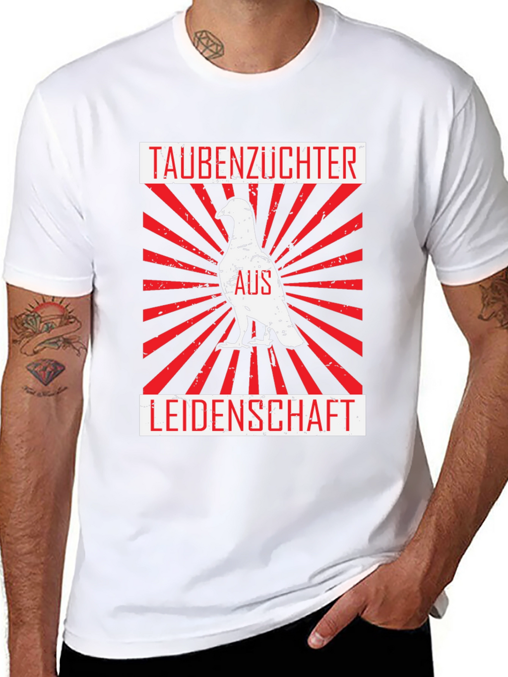 Taubenzuchter Aus Leidenschaft Graphic T-Shirt