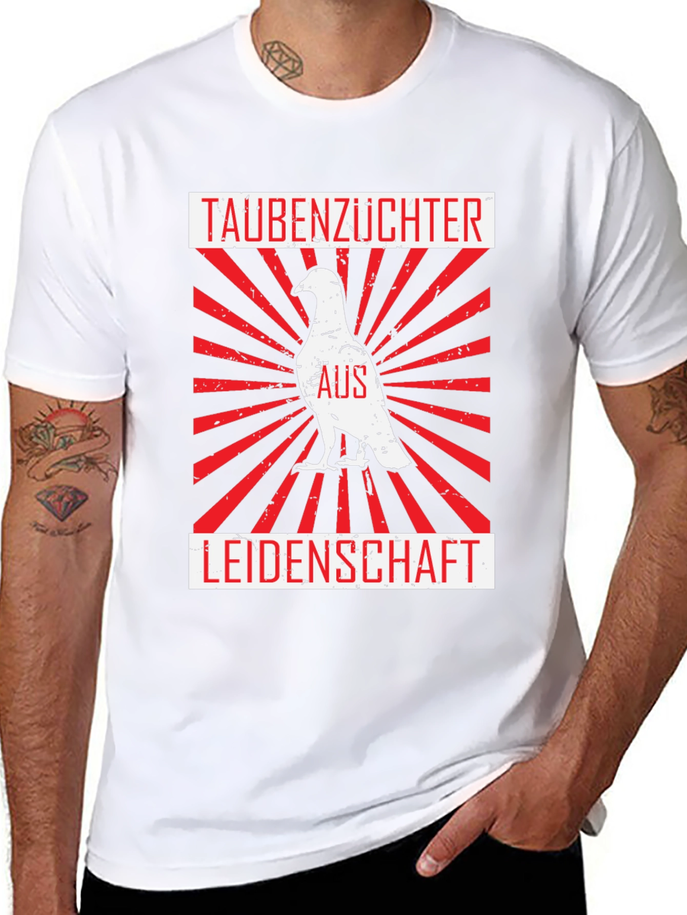 Taubenzuchter Aus Leidenschaft Graphic T-Shirt