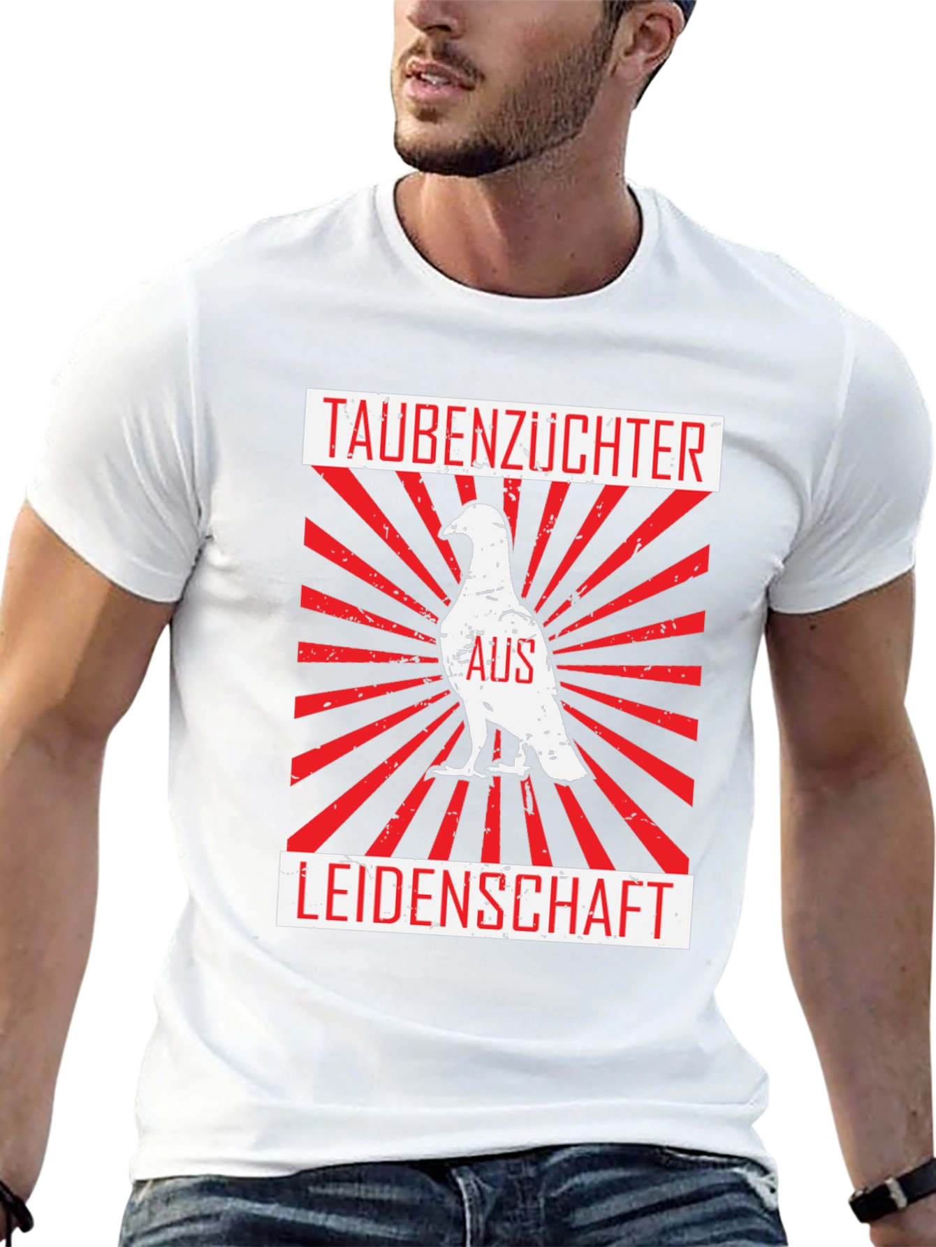 Taubenzuchter Aus Leidenschaft Graphic T-Shirt